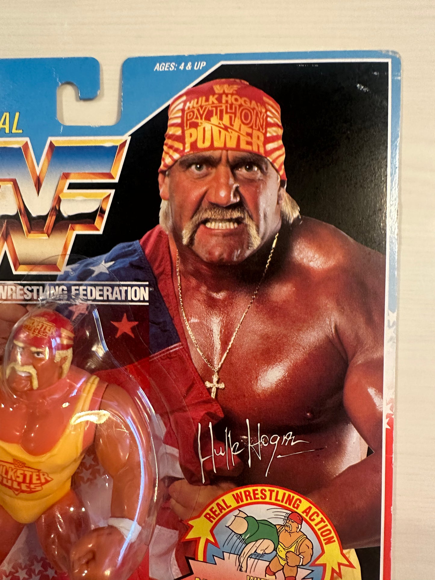 Hulk Hogan Series 3 WWF Hasbro