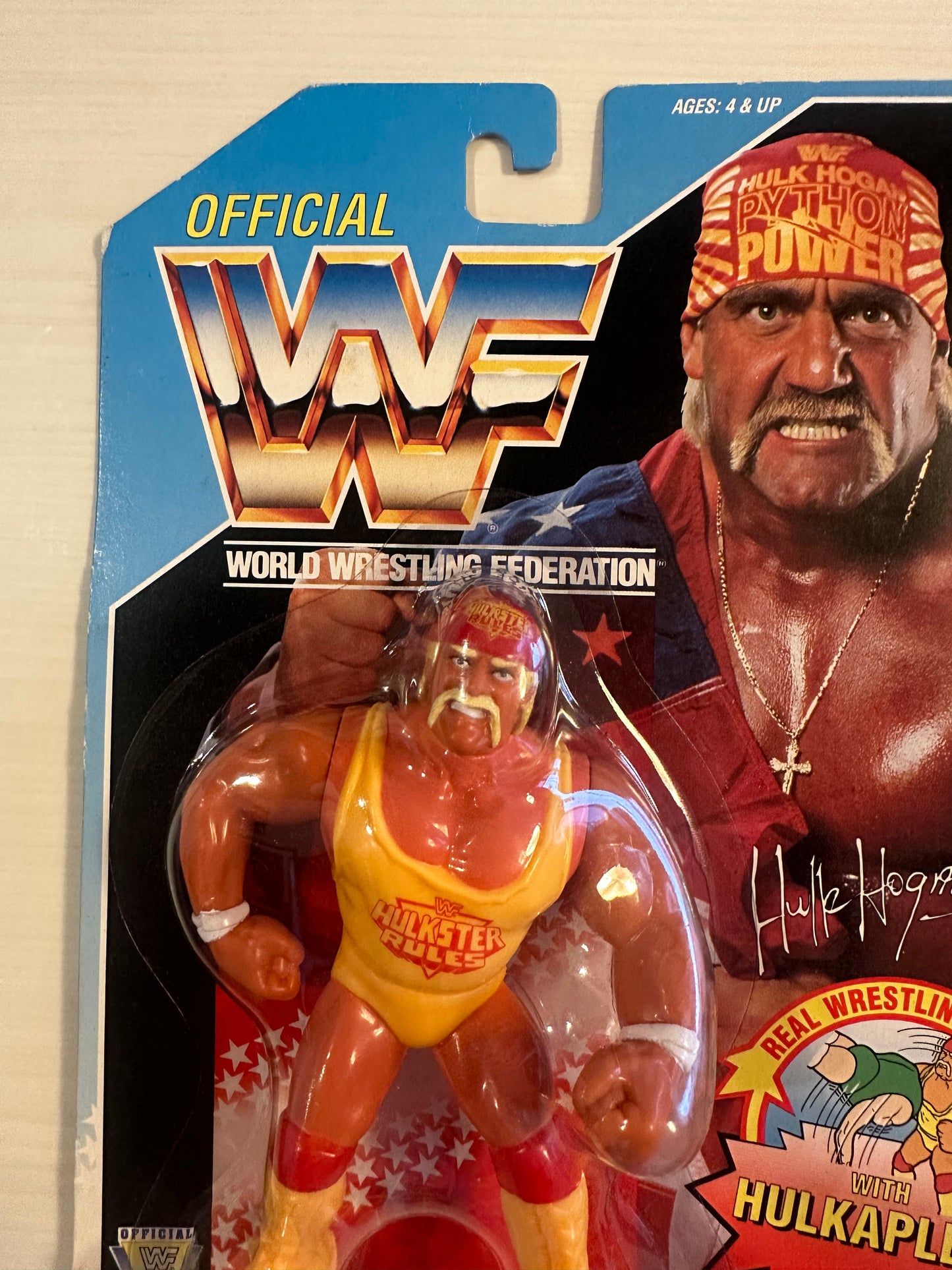 Hulk Hogan Series 3 WWF Hasbro
