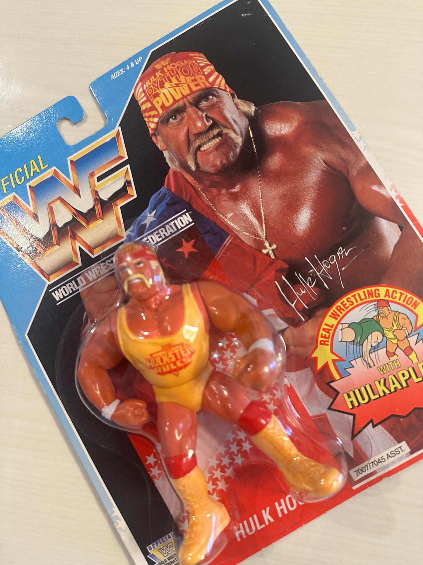 Hulk Hogan Series 3 WWF Hasbro