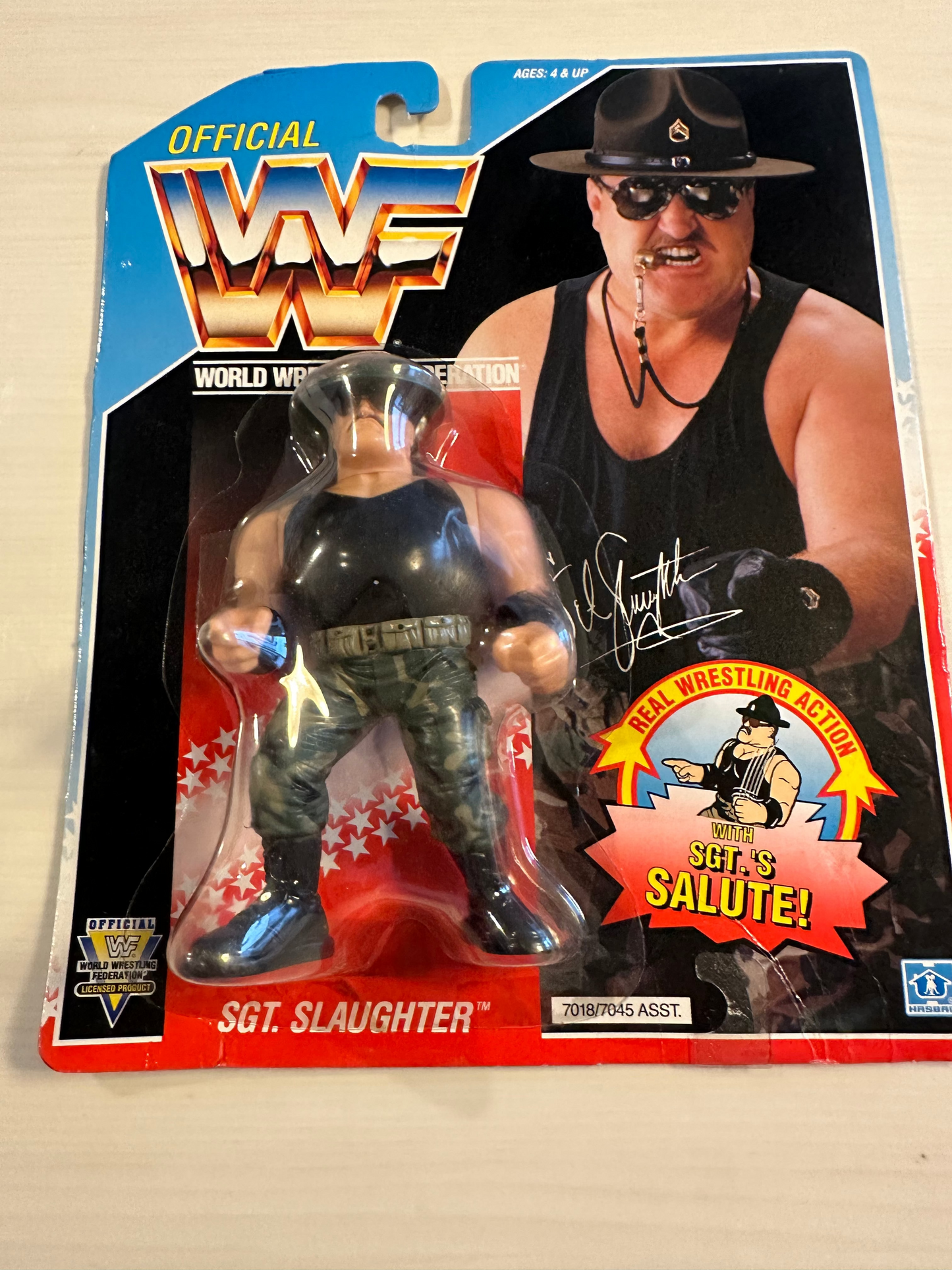 Sgt Slaughter Series 3 WWF Hasbro