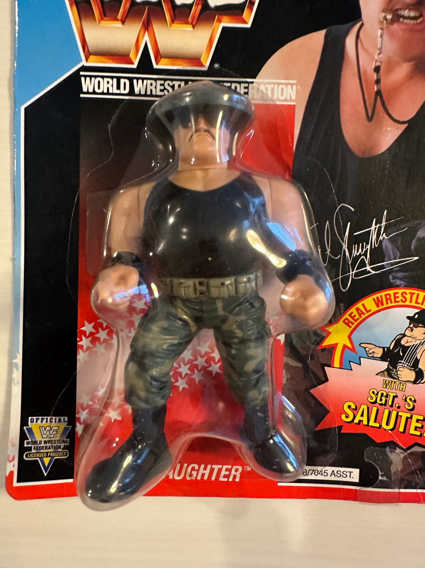 Sgt Slaughter Series 3 WWF Hasbro