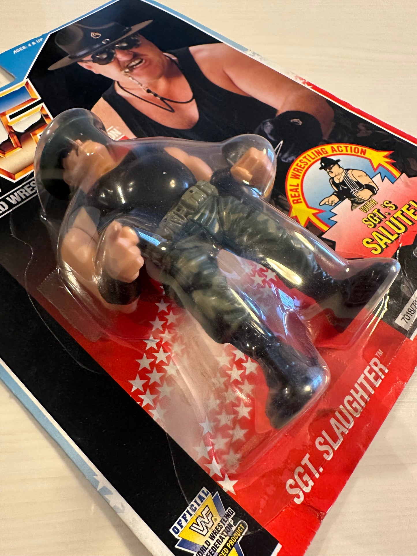 Sgt Slaughter Series 3 WWF Hasbro