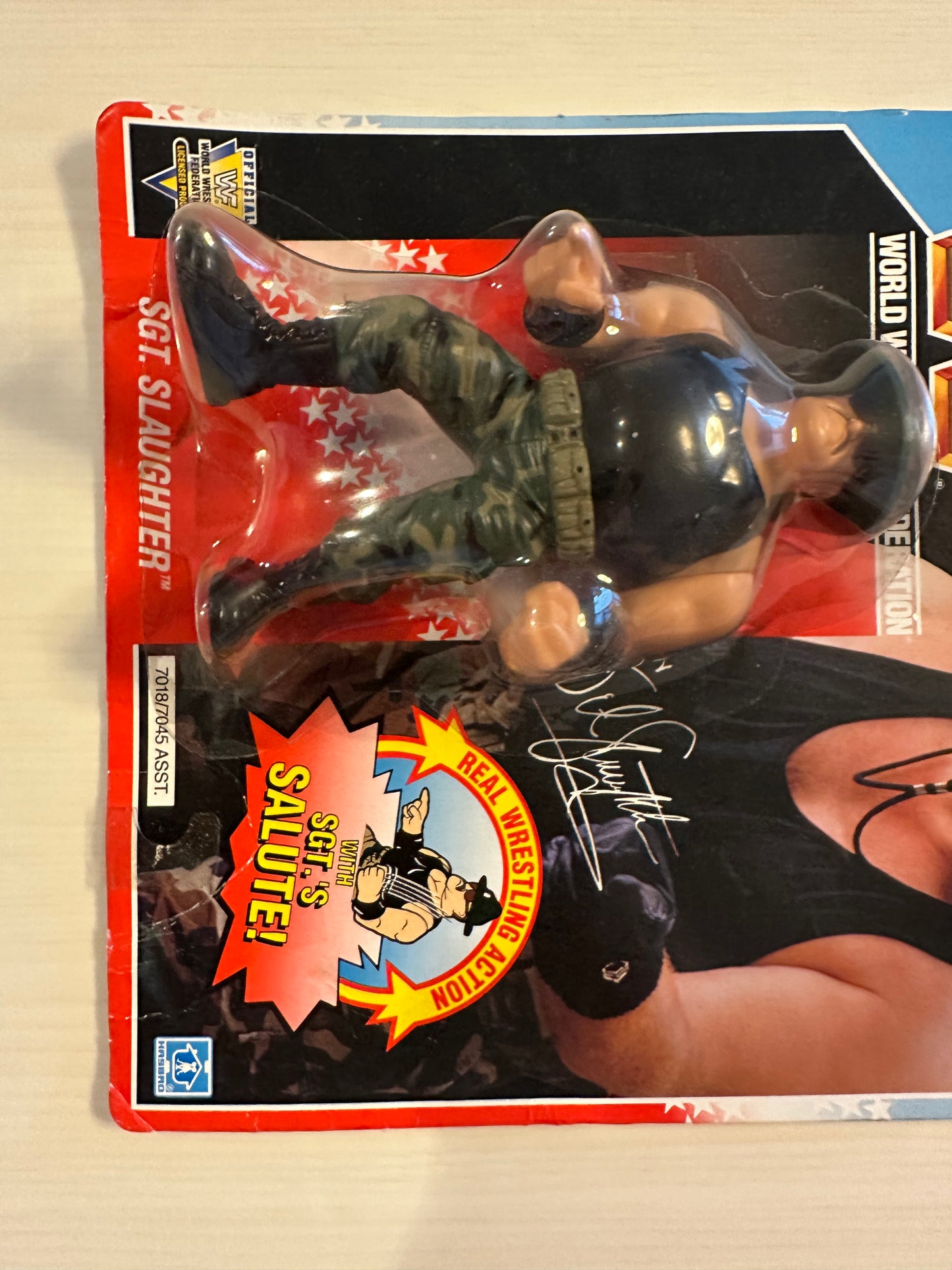 Sgt Slaughter Series 3 WWF Hasbro