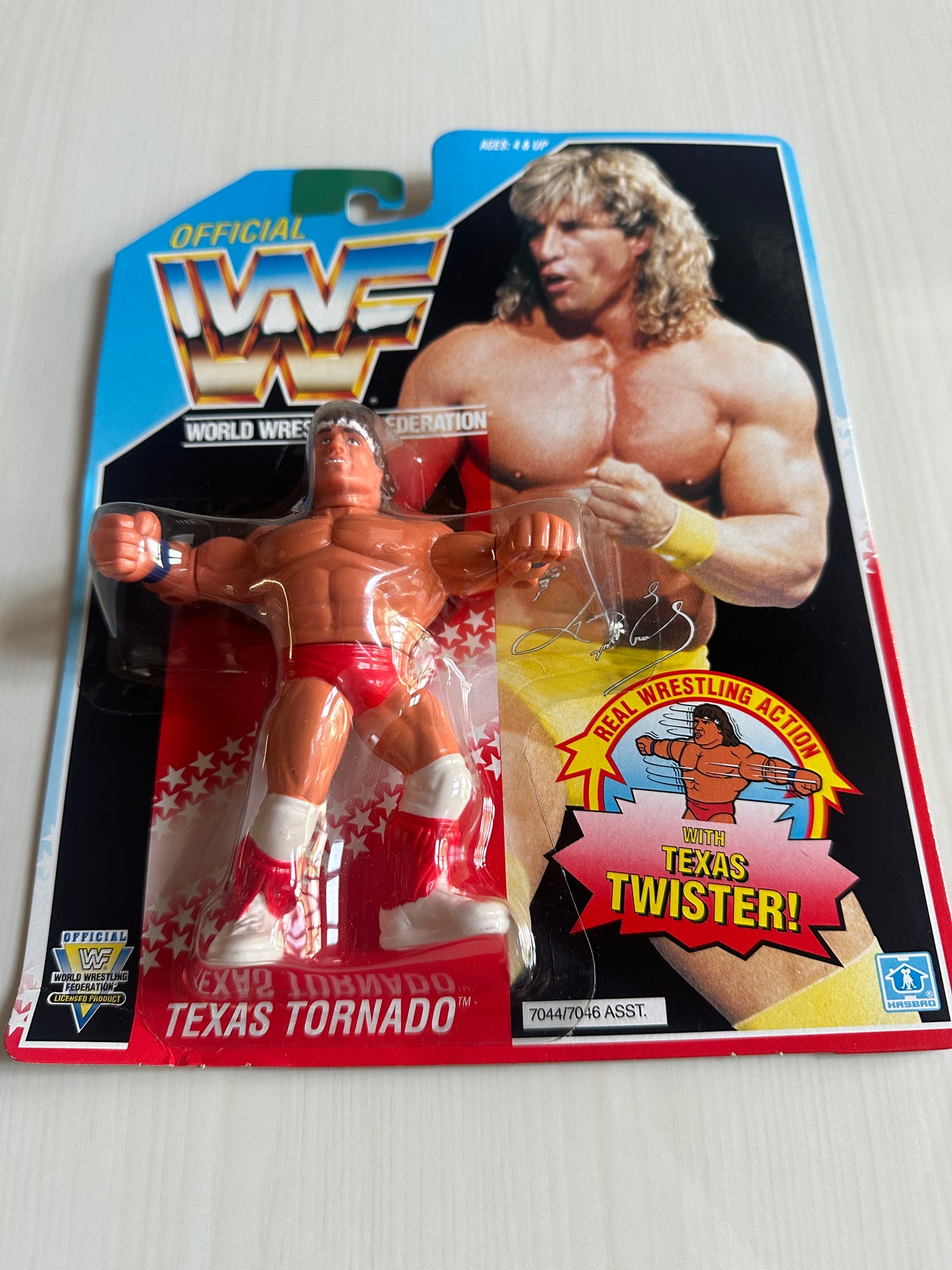 Texas Tornado Series 3 WWF Hasbro MOC figure