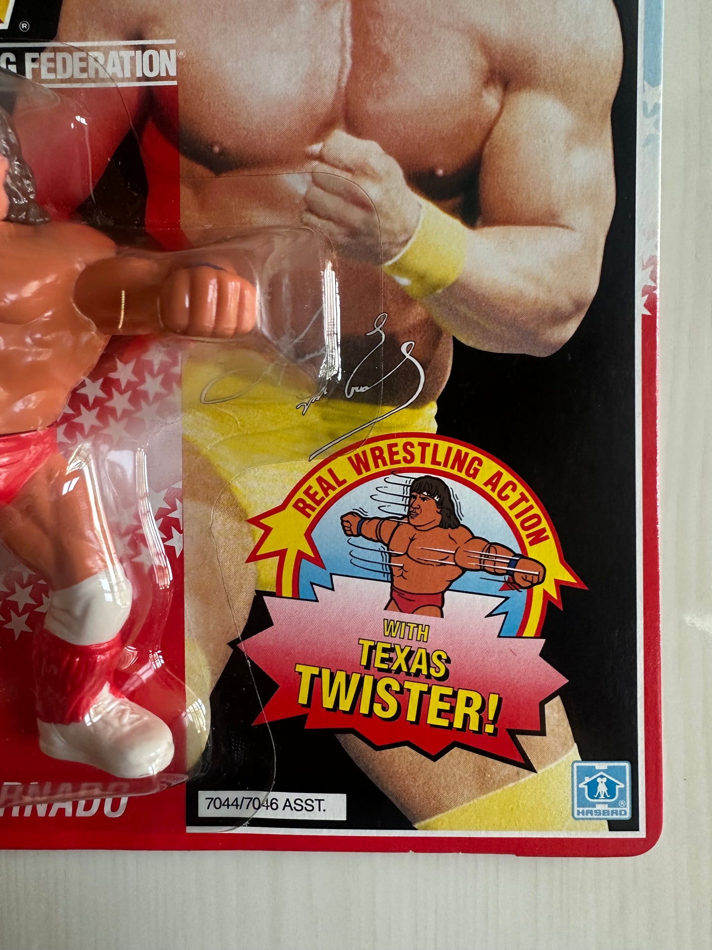 Texas Tornado Series 3 WWF Hasbro MOC figure