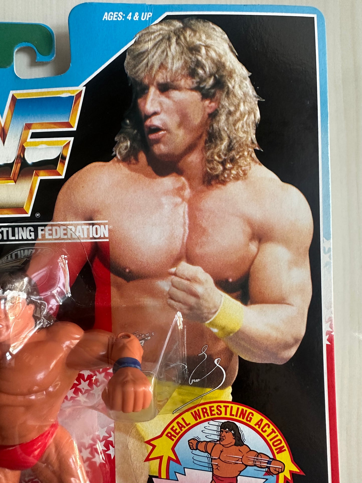 Texas Tornado Series 3 WWF Hasbro MOC figure