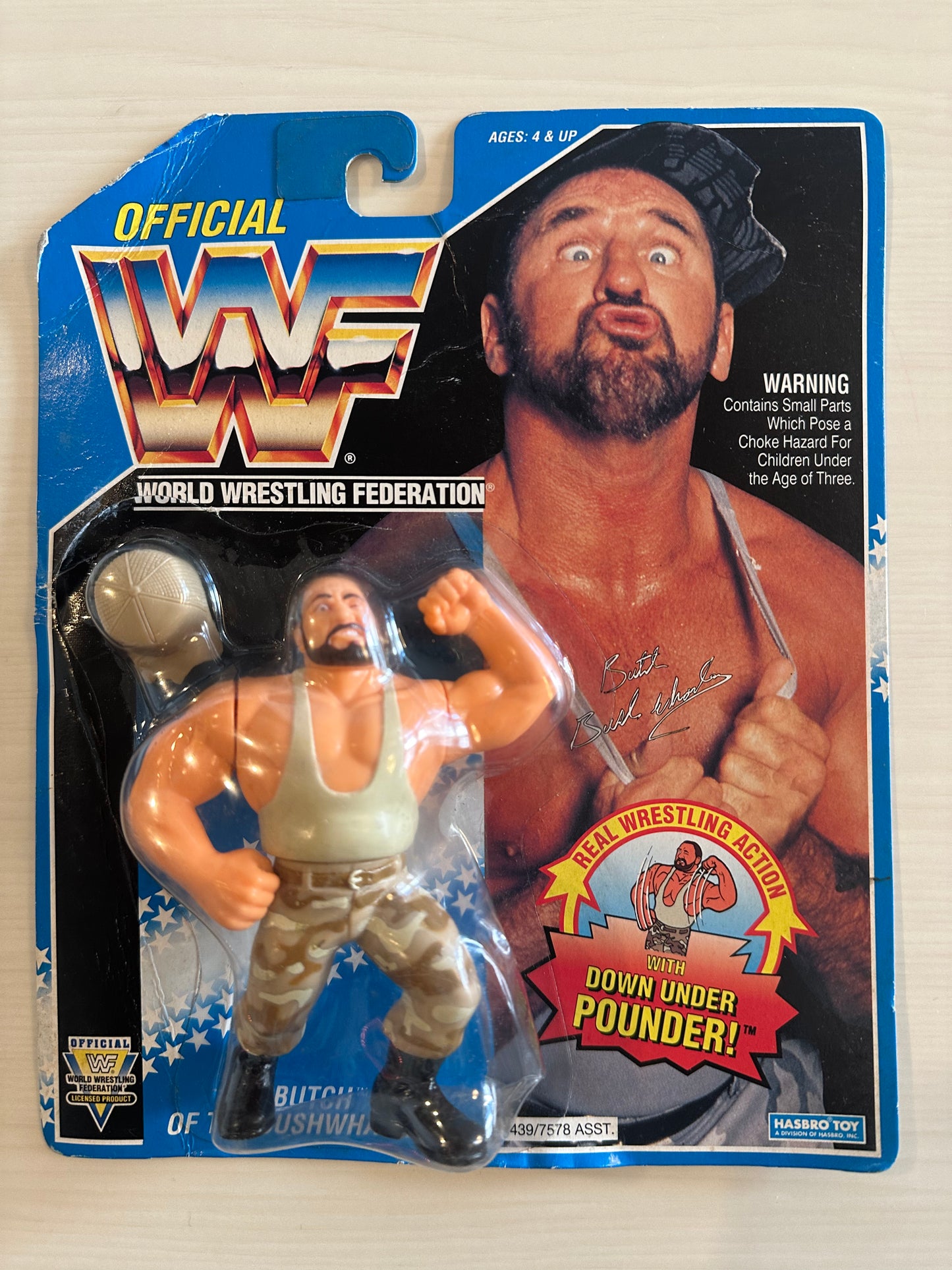 Butch the Bushwhacker Series 10 WWF Hasbro