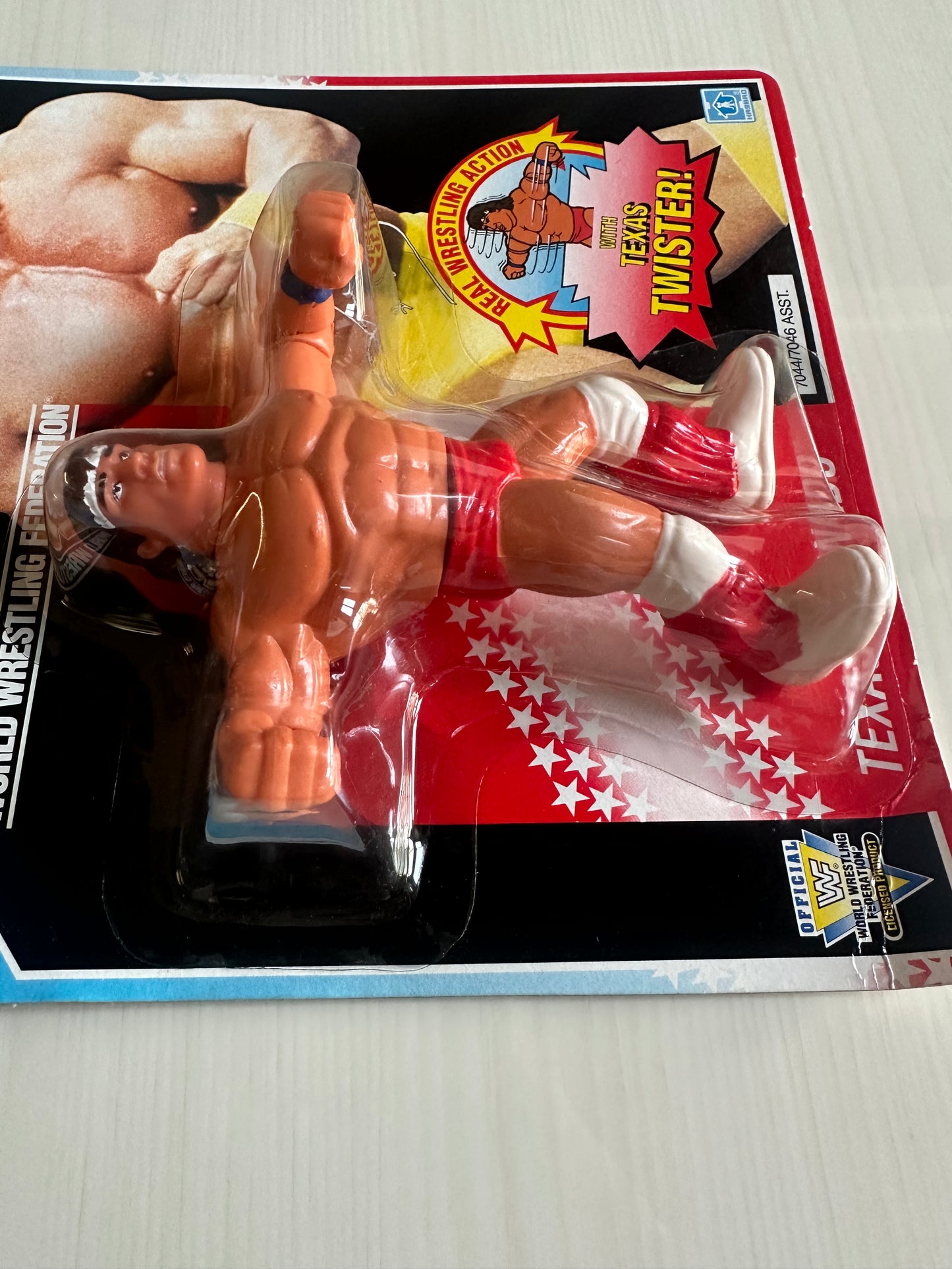 Texas Tornado Series 3 WWF Hasbro MOC figure