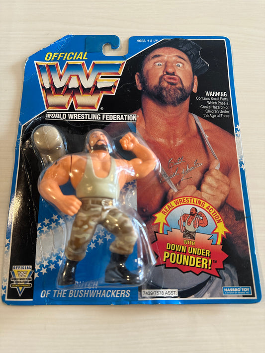 Butch the Bushwhacker Series 10 WWF Hasbro