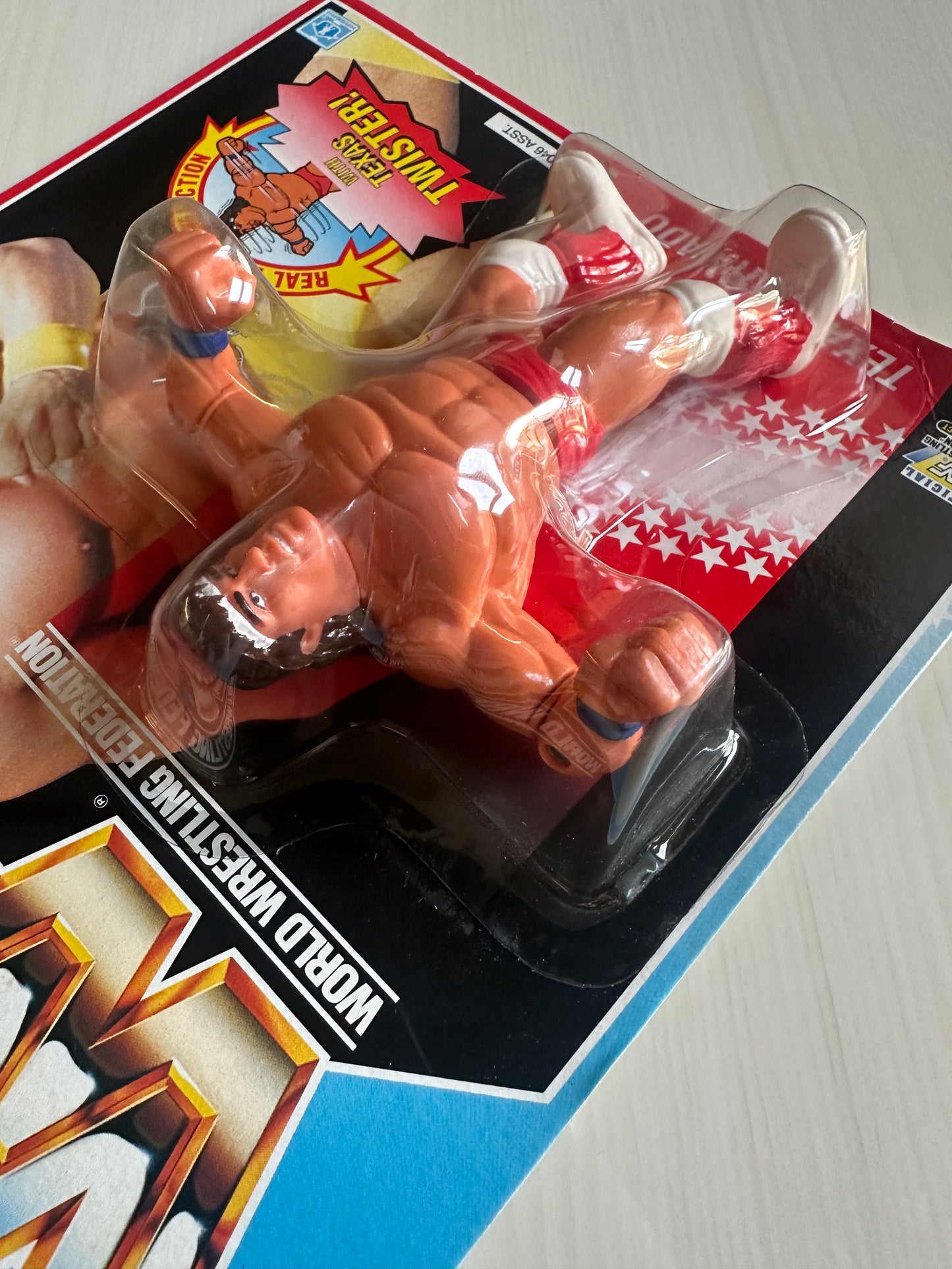 Texas Tornado Series 3 WWF Hasbro MOC figure