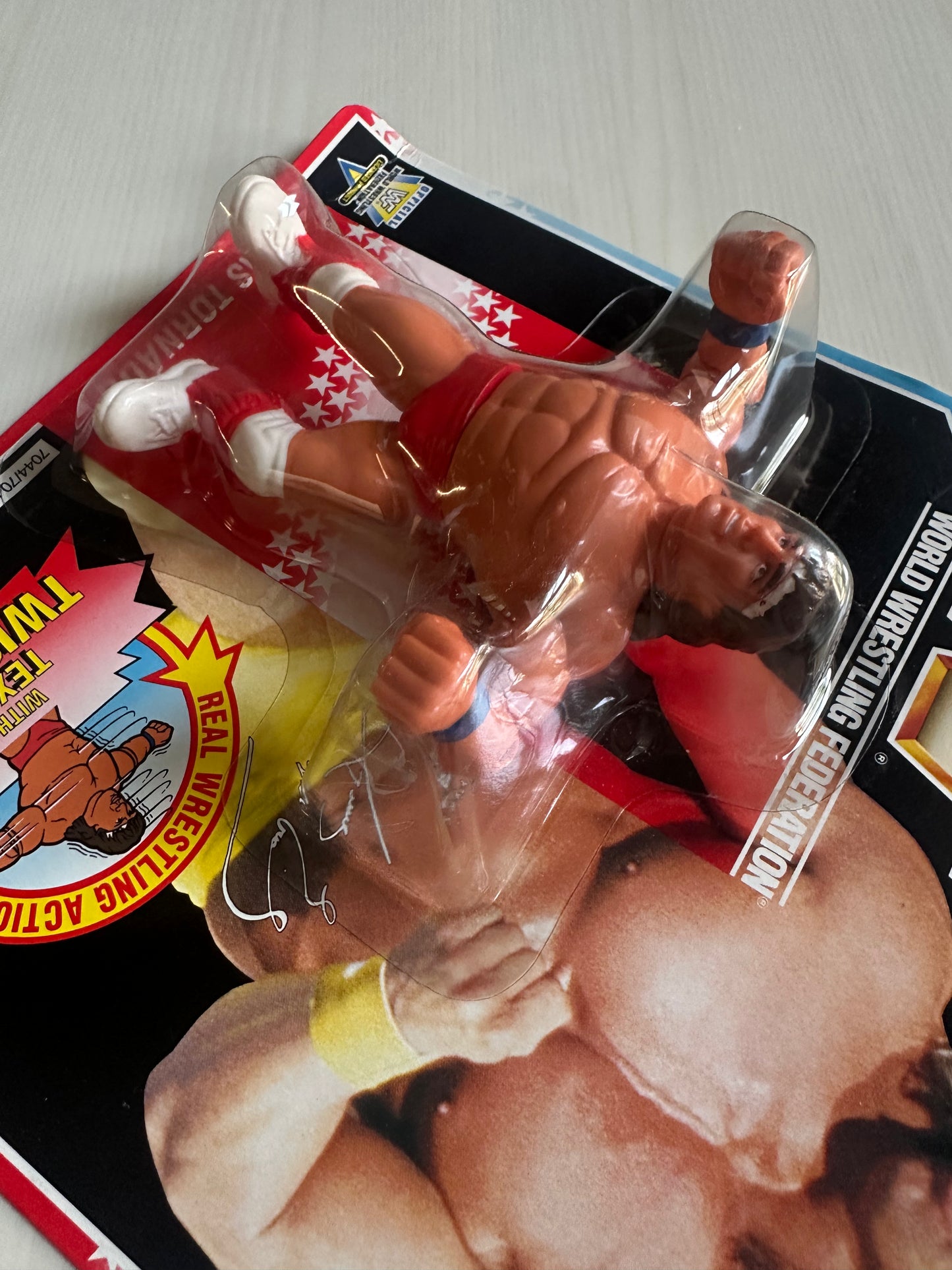 Texas Tornado Series 3 WWF Hasbro MOC figure