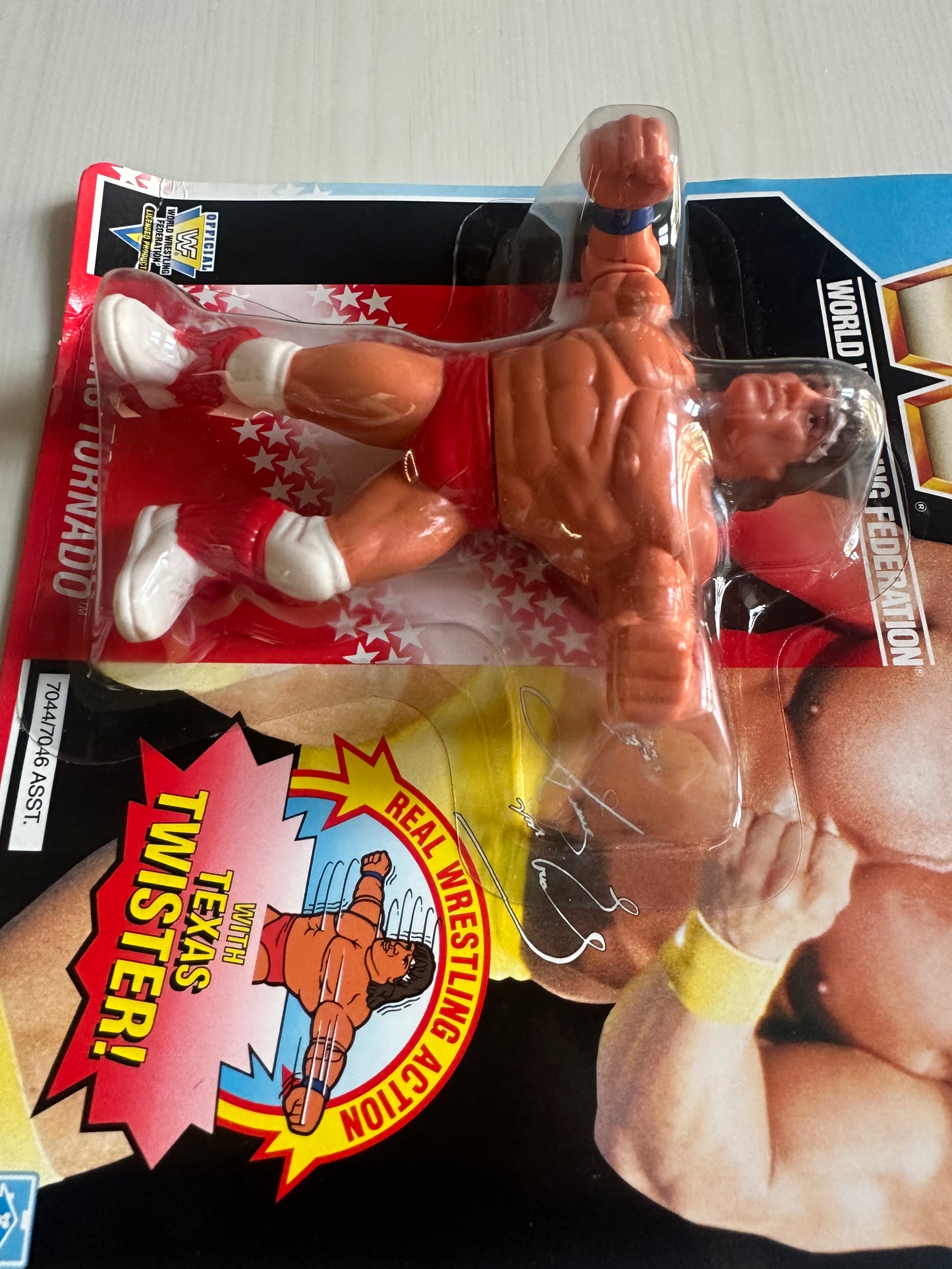 Texas Tornado Series 3 WWF Hasbro MOC figure