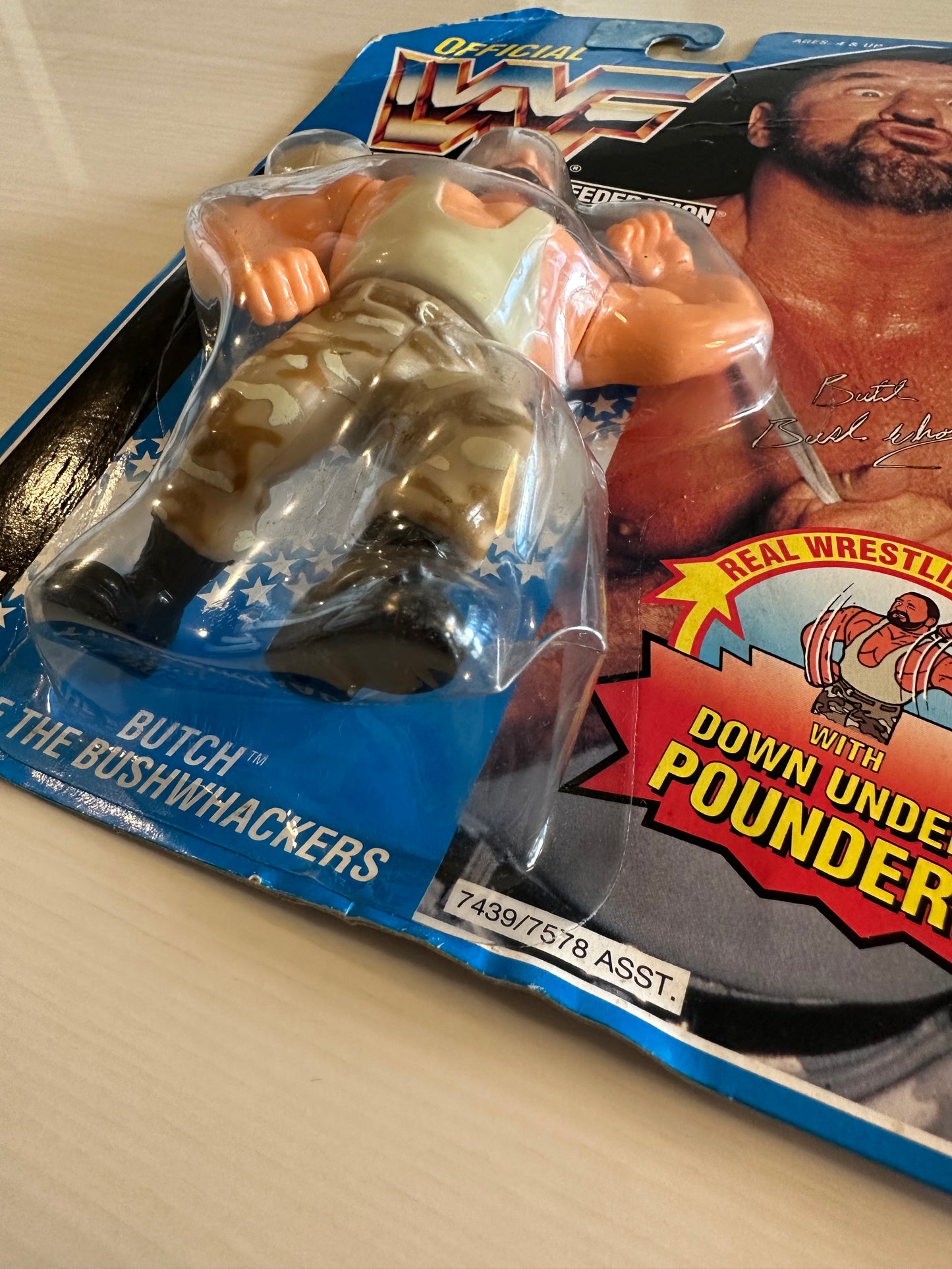 Butch the Bushwhacker Series 10 WWF Hasbro