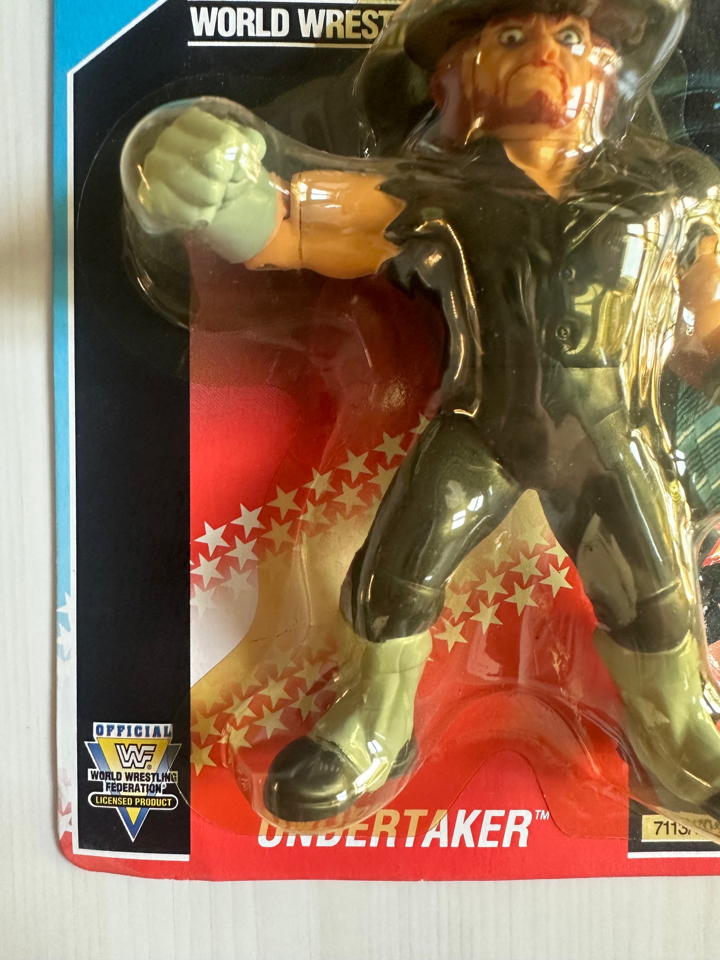 The Undertaker Series 4 WWF Hasbro MOC figure
