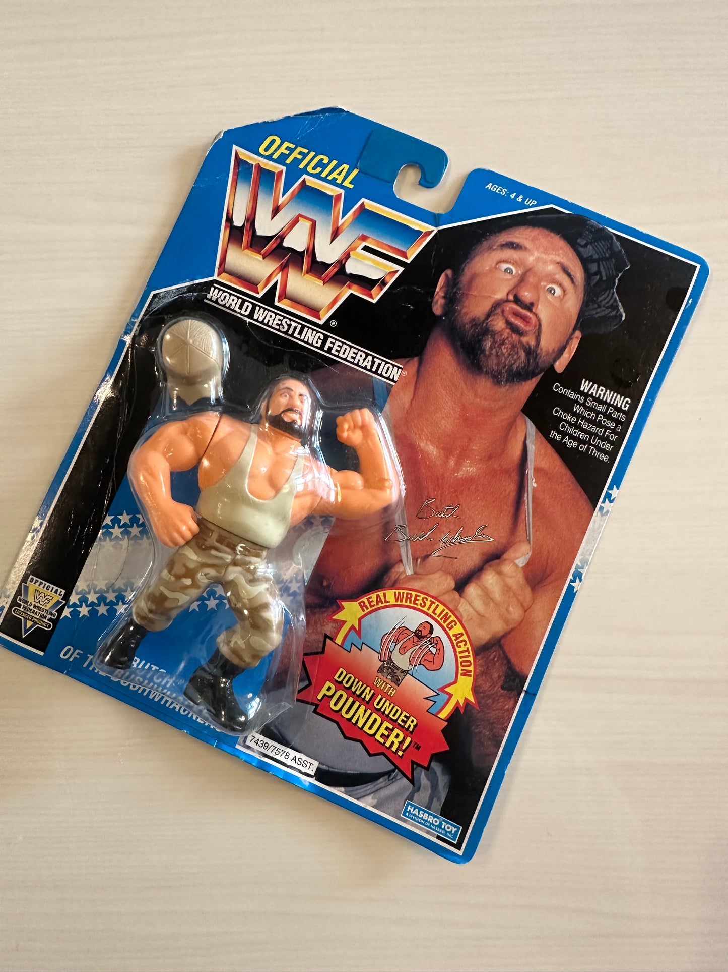 Butch the Bushwhacker Series 10 WWF Hasbro