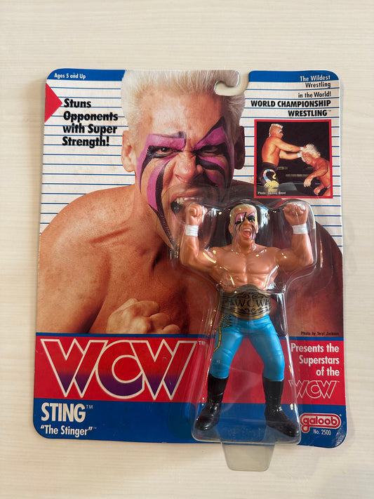 Sting WCW Galoob Blue Trunks