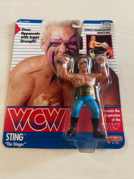 Sting WCW Galoob Blue Trunks