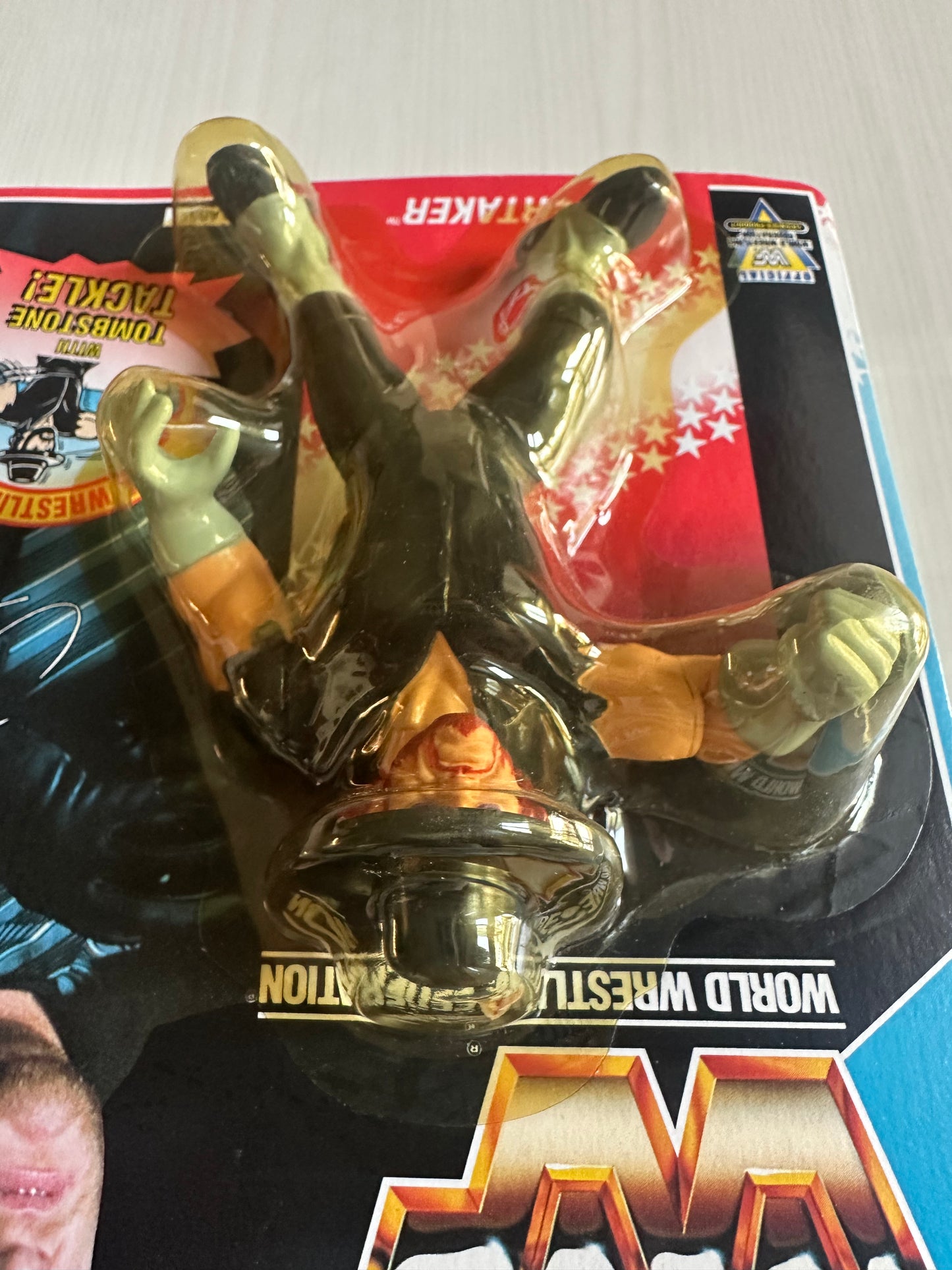 The Undertaker Series 4 WWF Hasbro MOC figure