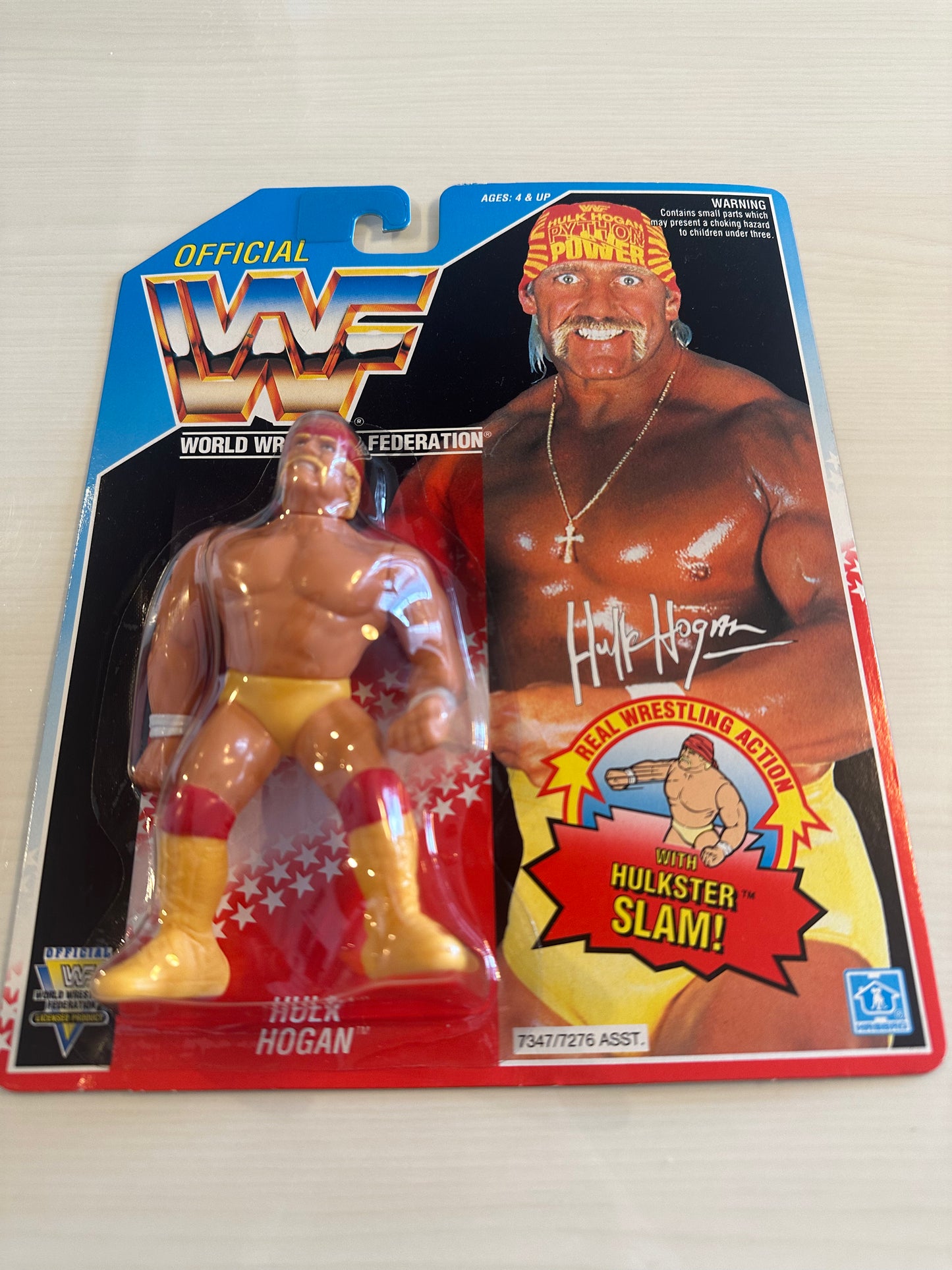 Hulk Hogan Series 5 WWF Hasbro