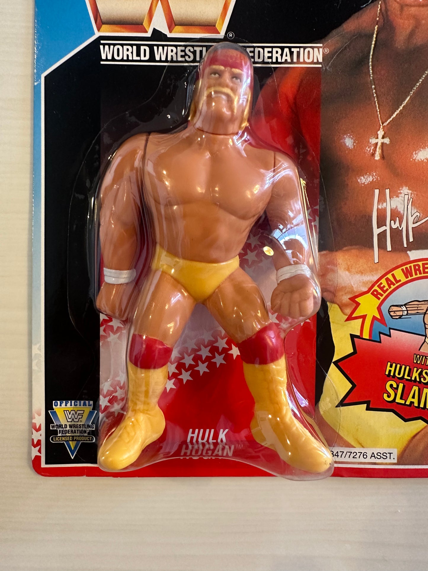 Hulk Hogan Series 5 WWF Hasbro
