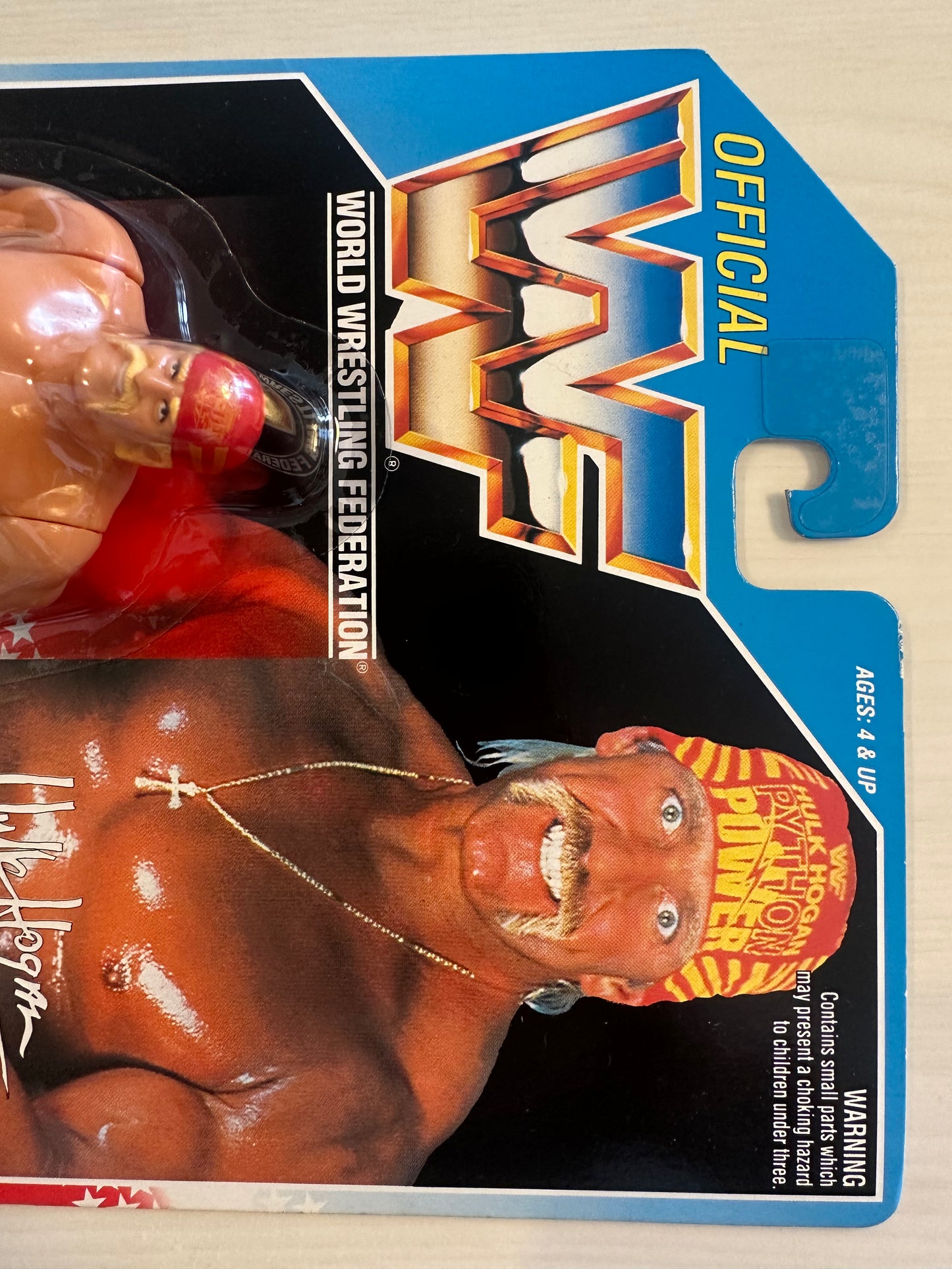 Hulk Hogan Series 5 WWF Hasbro