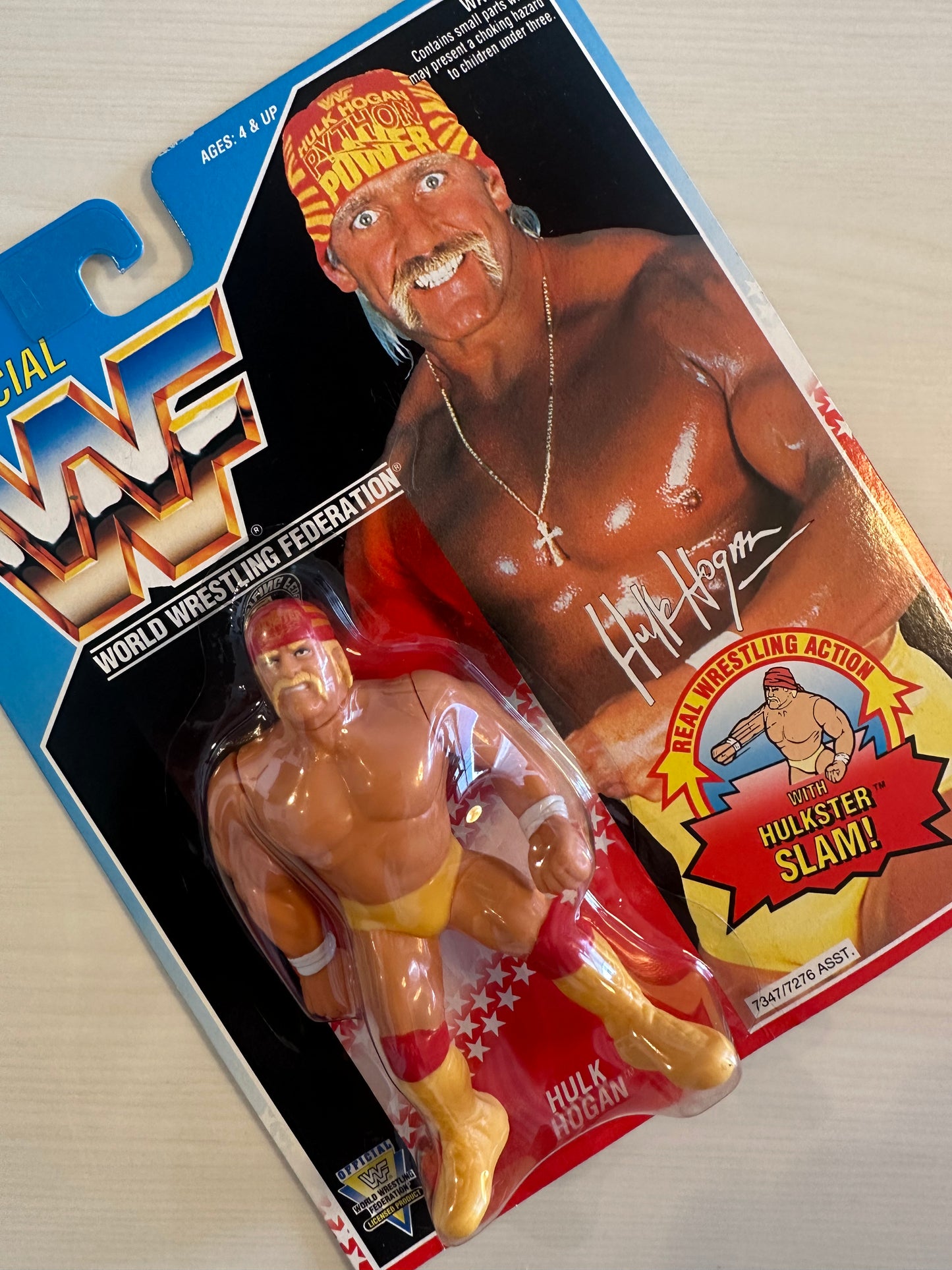 Hulk Hogan Series 5 WWF Hasbro