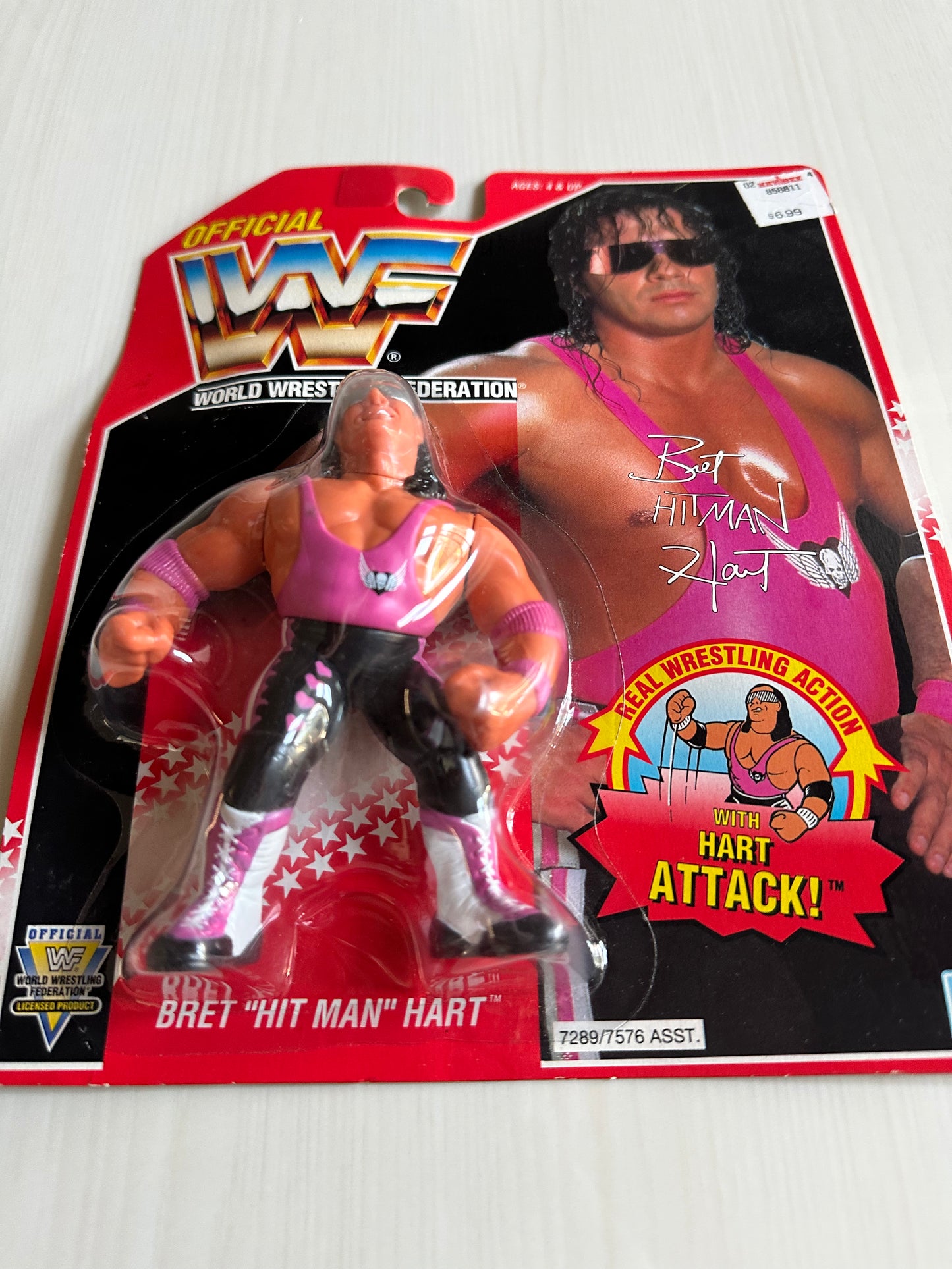 Bret the Hitman Hart Series 8 WWF Hasbro