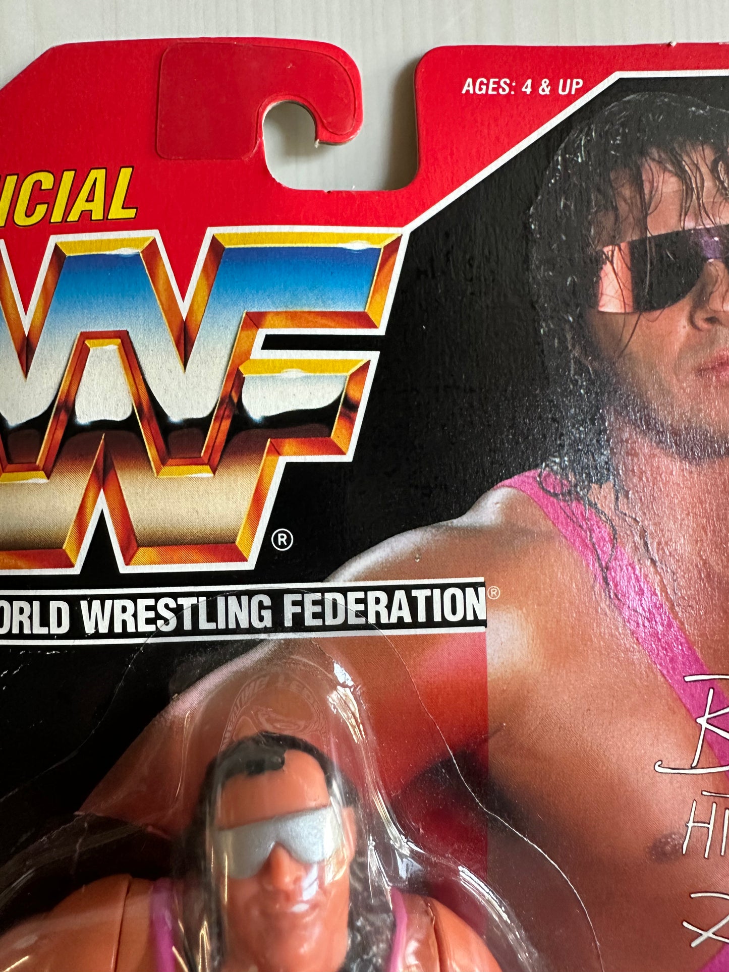 Bret the Hitman Hart Series 8 WWF Hasbro