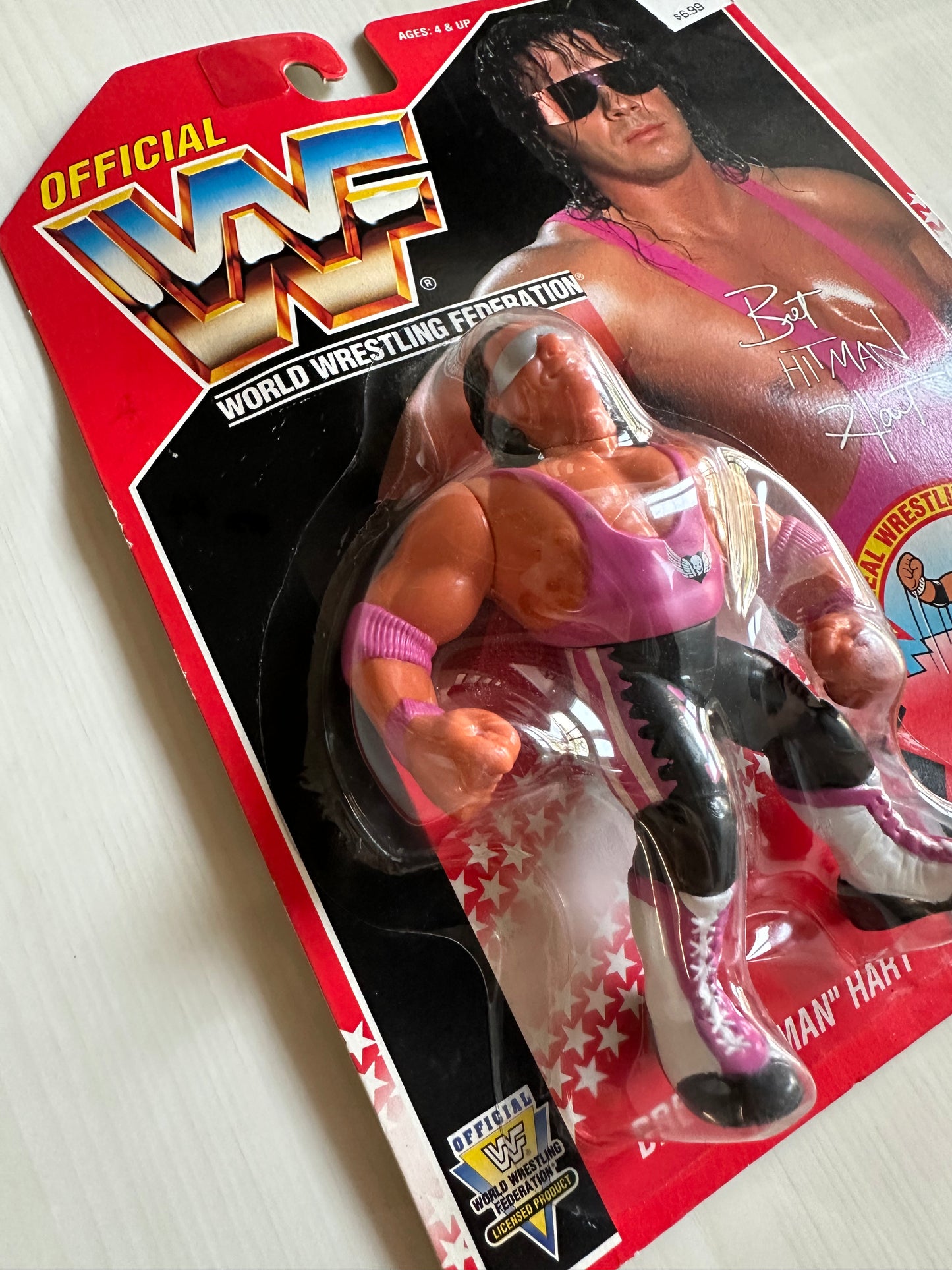 Bret the Hitman Hart Series 8 WWF Hasbro