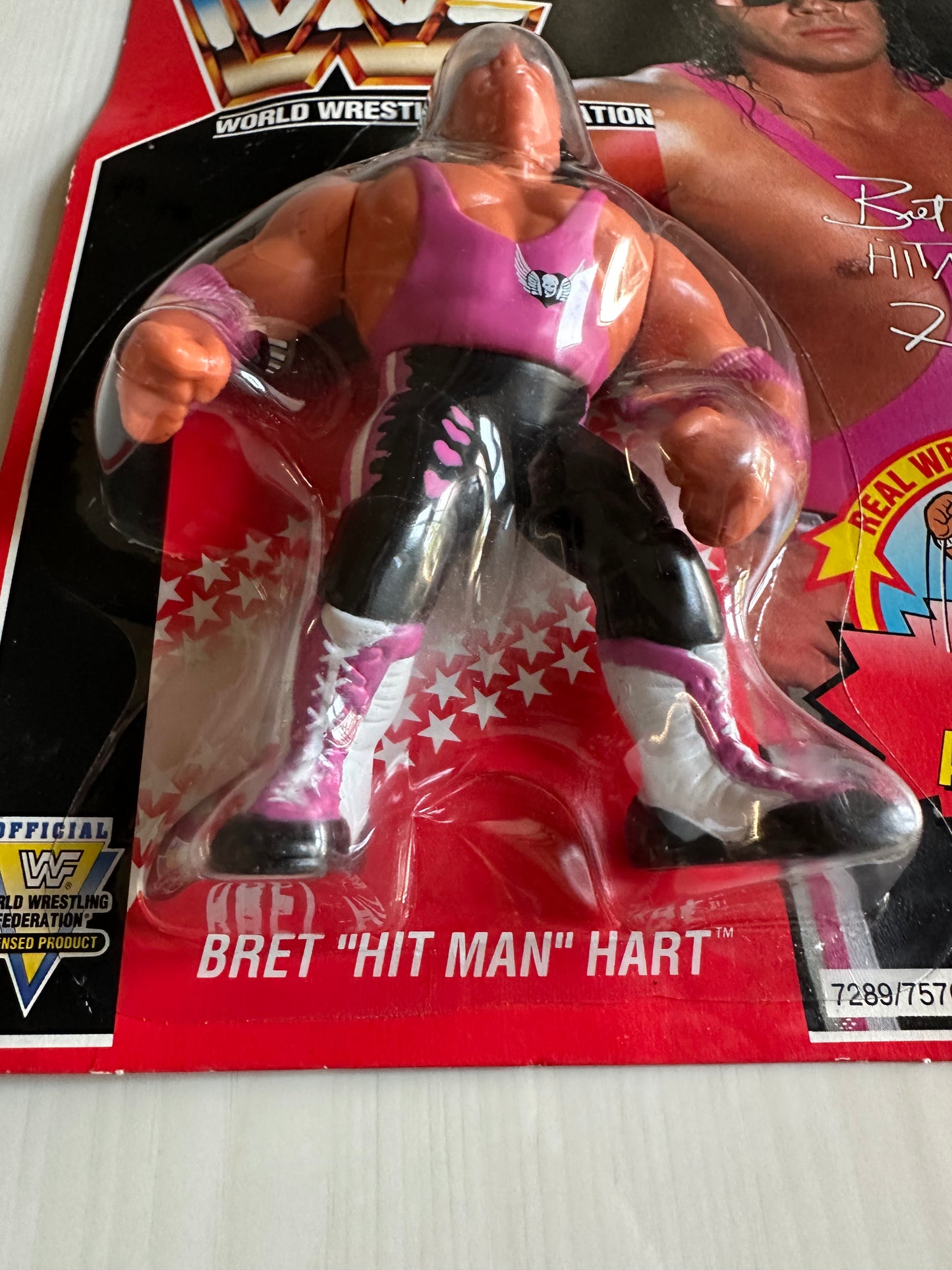 Bret the Hitman Hart Series 8 WWF Hasbro