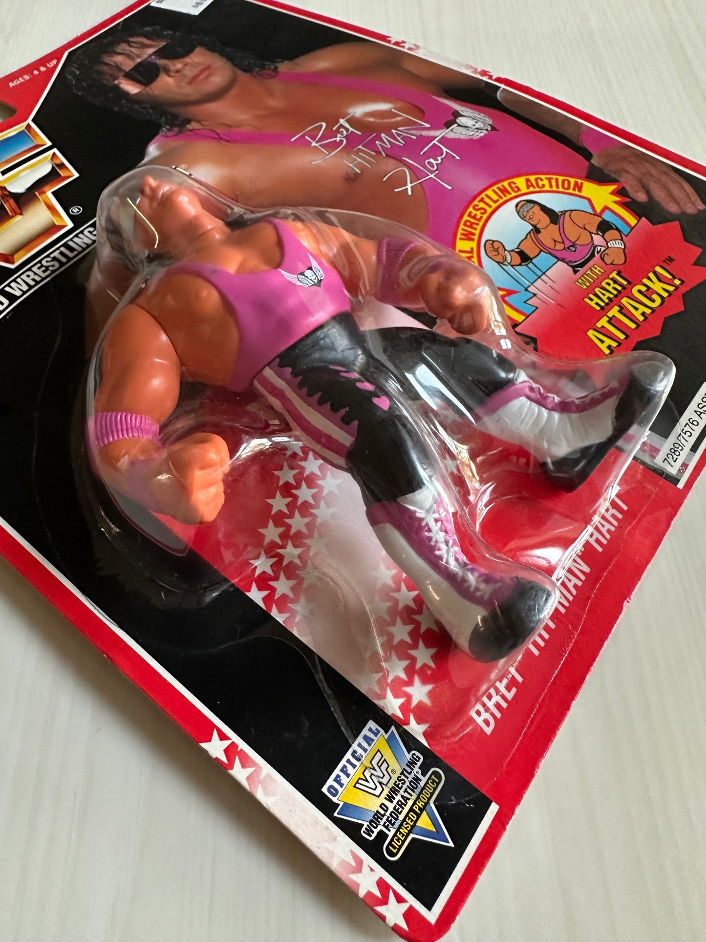Bret the Hitman Hart Series 8 WWF Hasbro