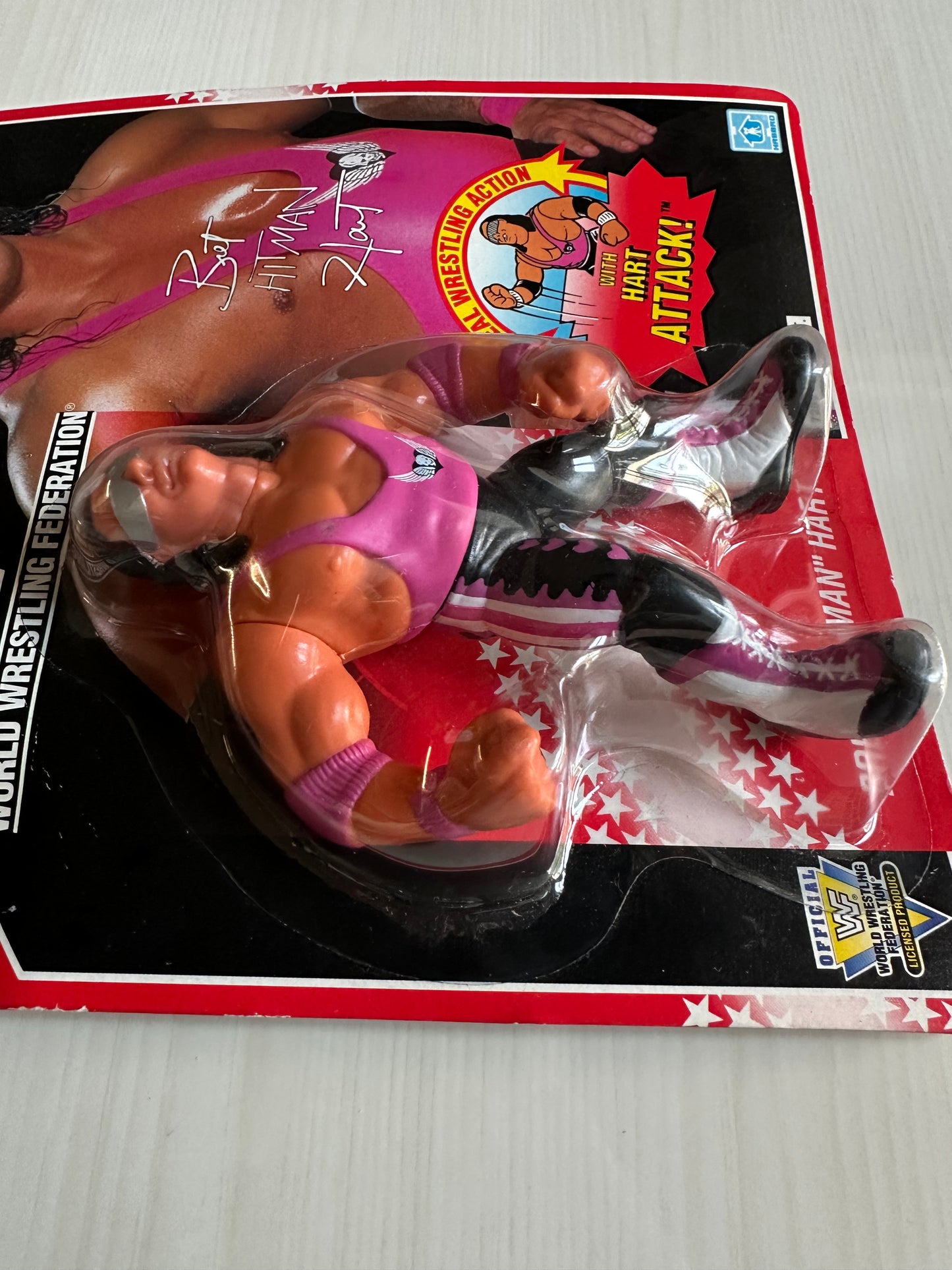 Bret the Hitman Hart Series 8 WWF Hasbro