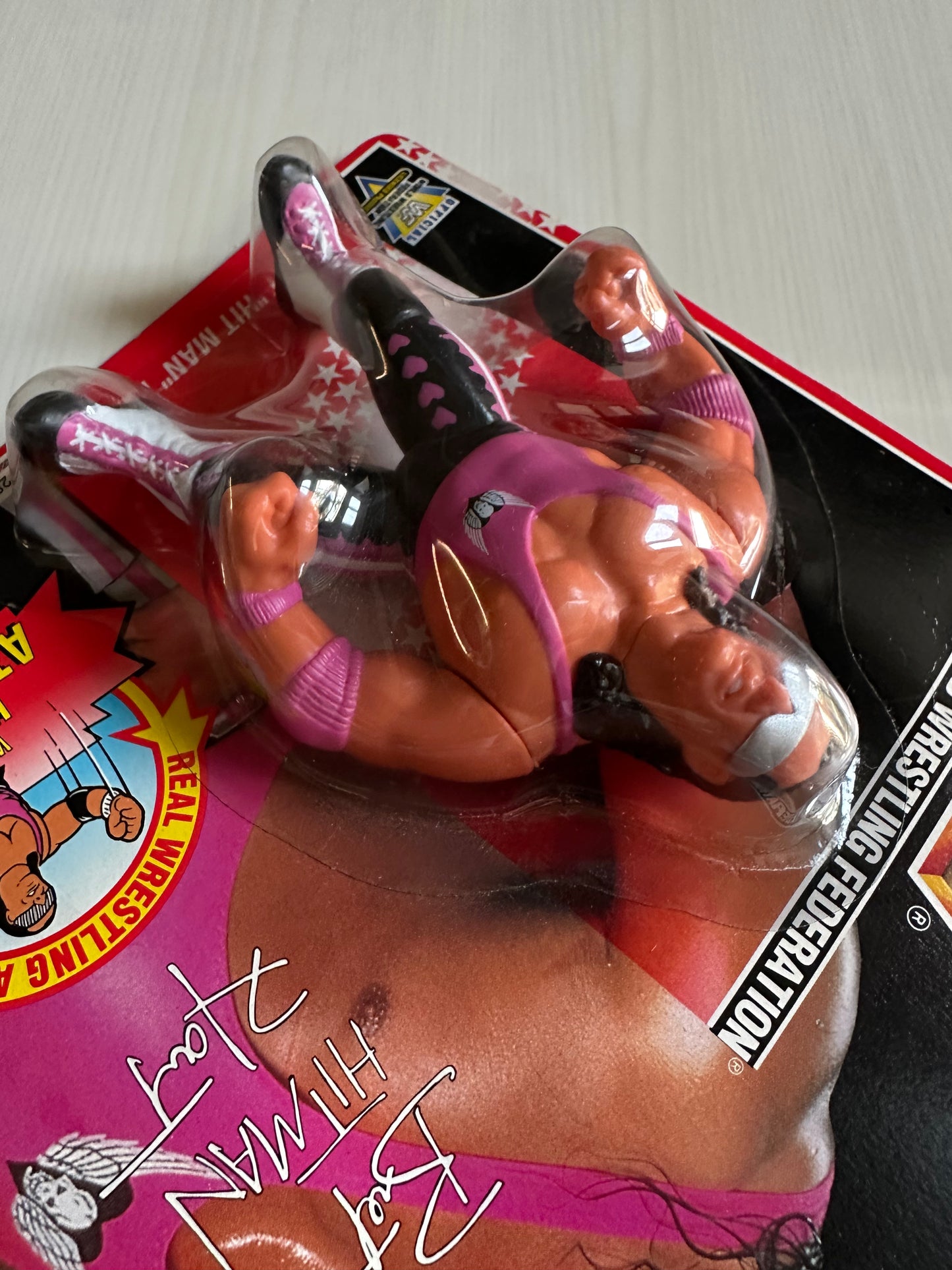 Bret the Hitman Hart Series 8 WWF Hasbro