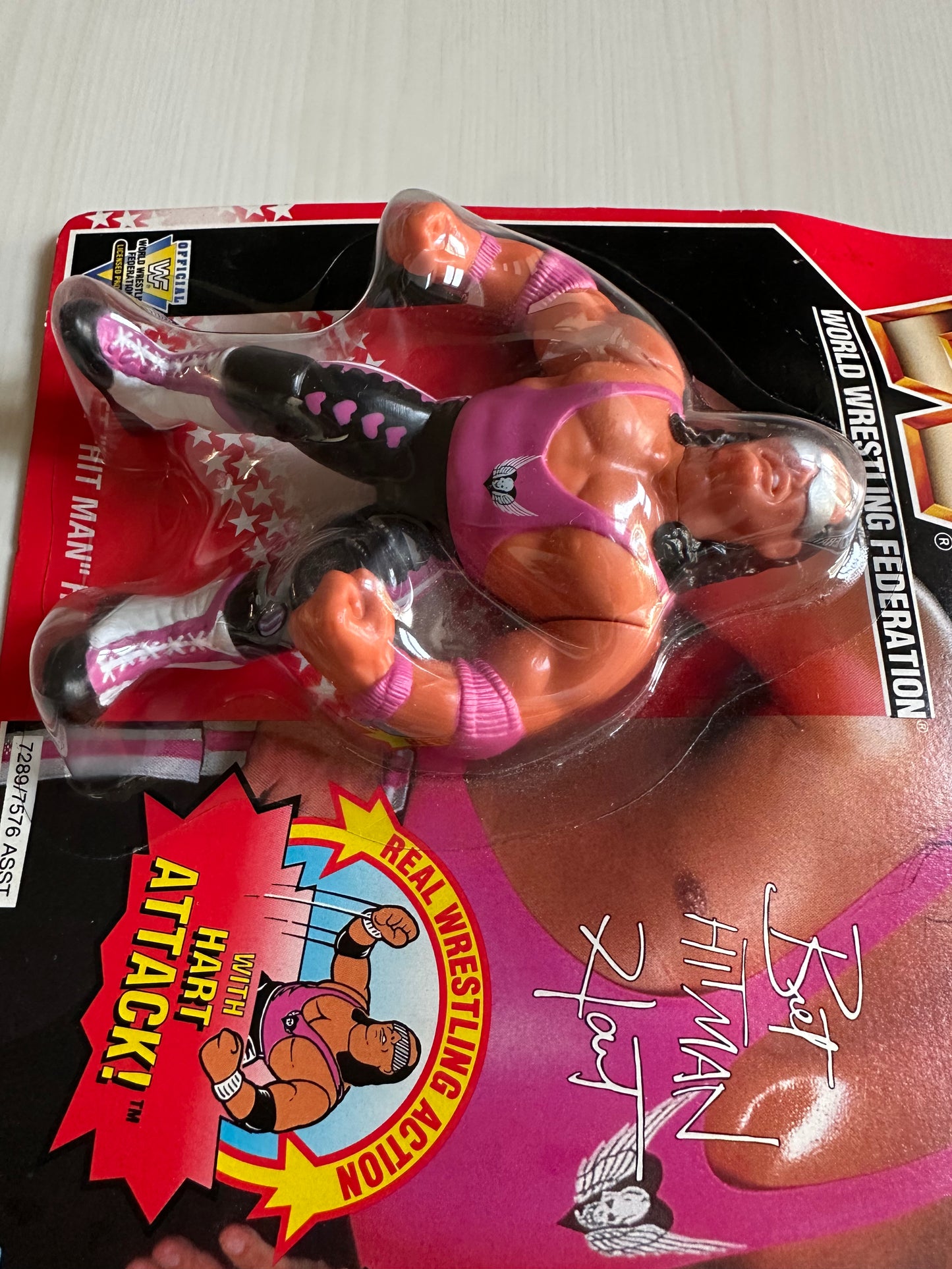 Bret the Hitman Hart Series 8 WWF Hasbro
