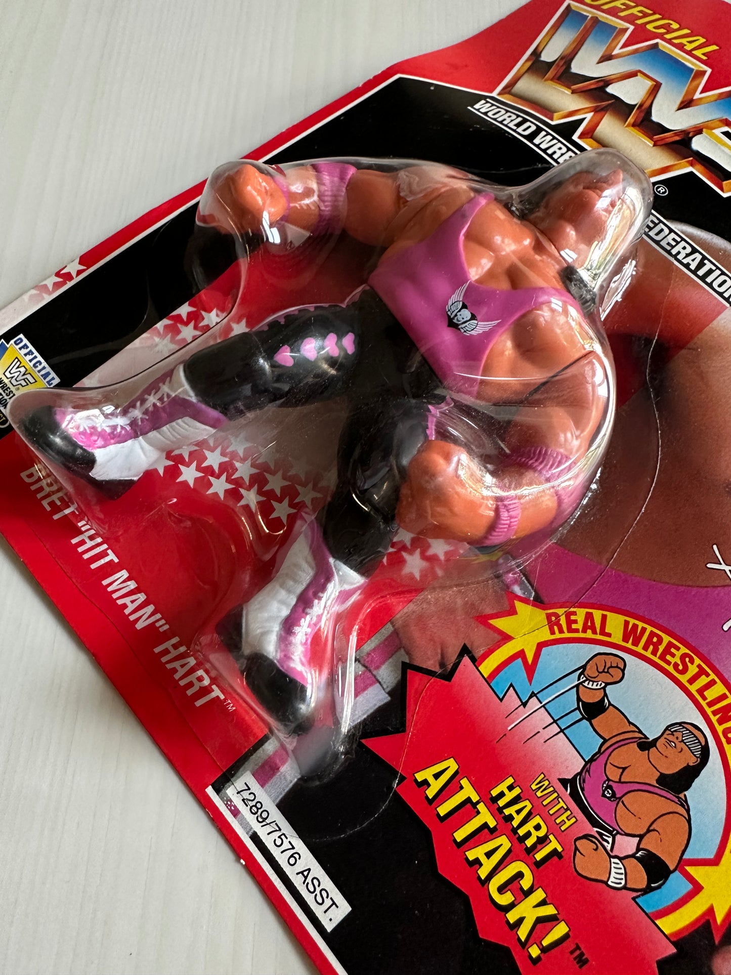 Bret the Hitman Hart Series 8 WWF Hasbro