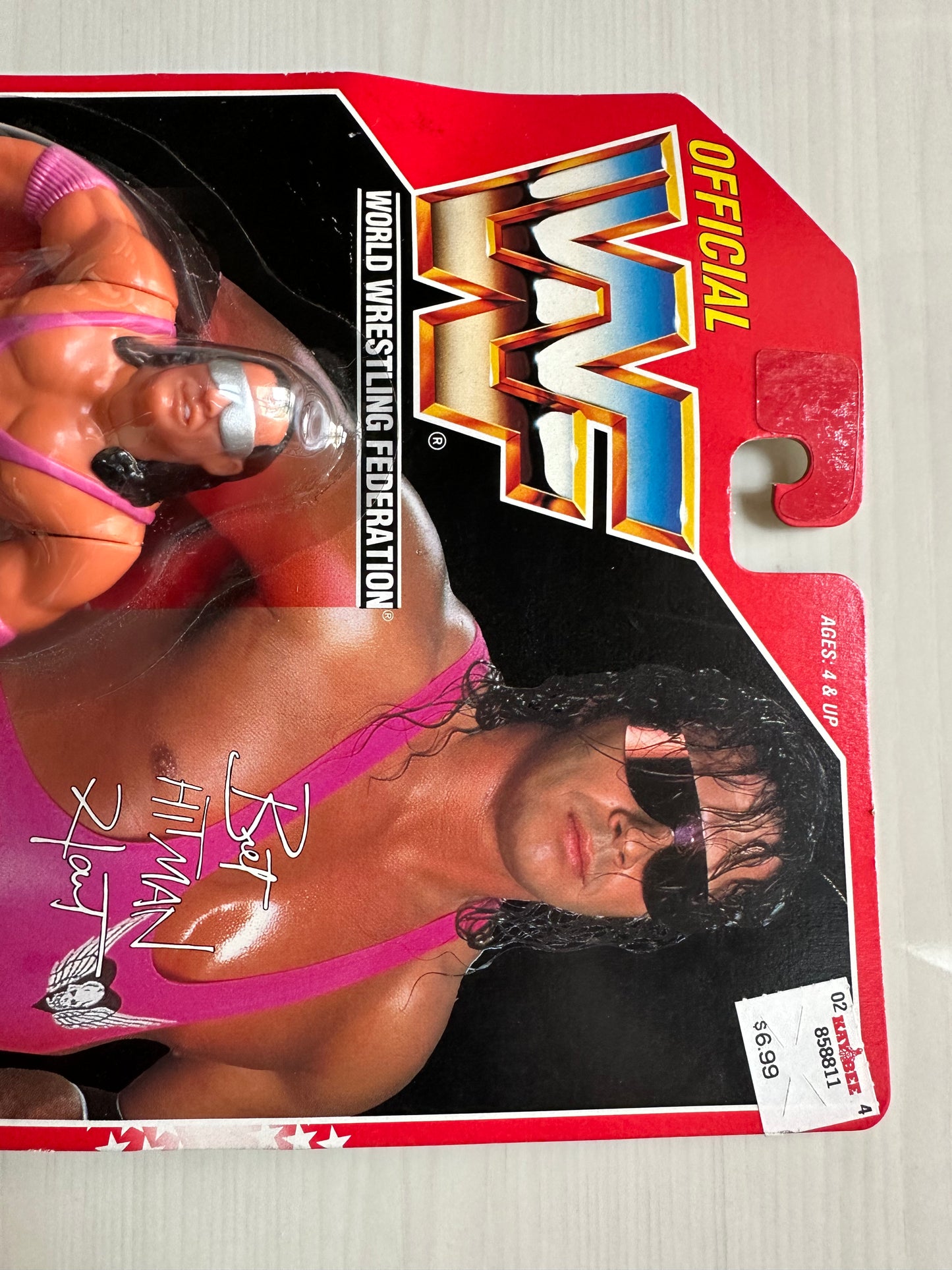 Bret the Hitman Hart Series 8 WWF Hasbro
