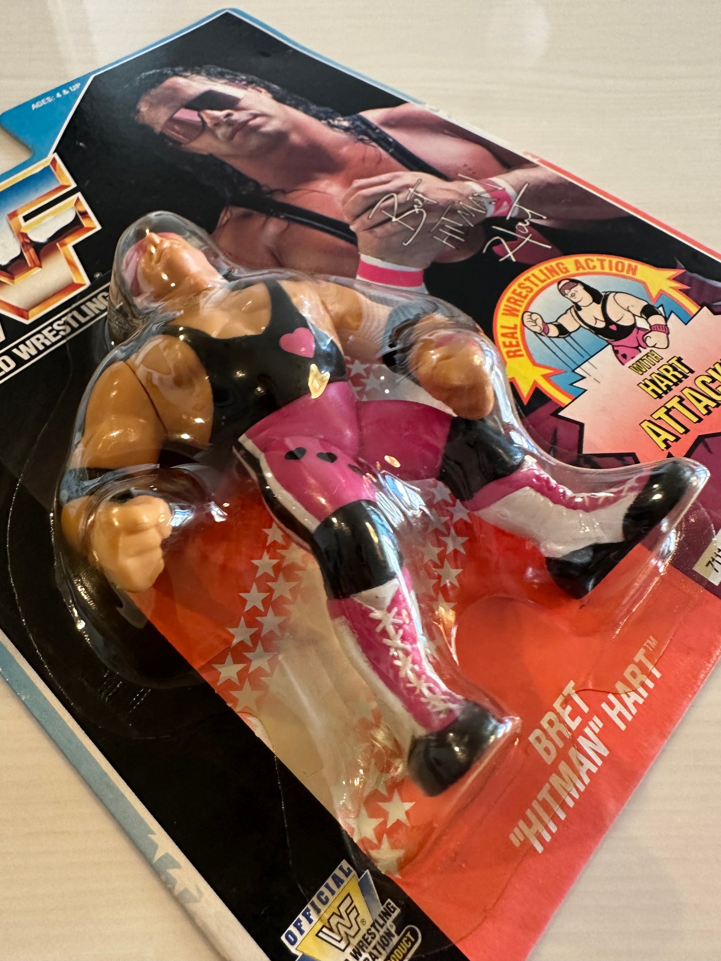 Bret the Hitman Hart Series 4 WWF Hasbro