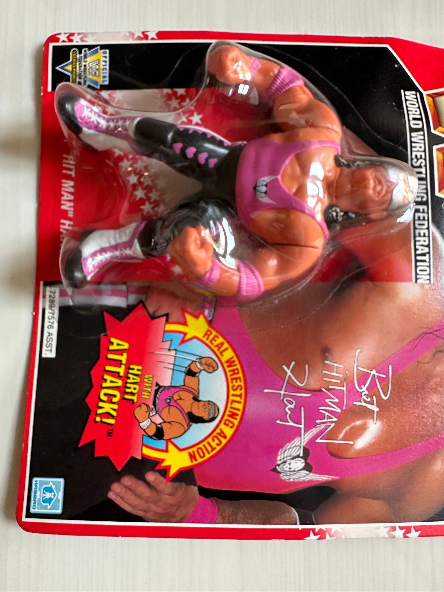 Bret the Hitman Hart Series 8 WWF Hasbro