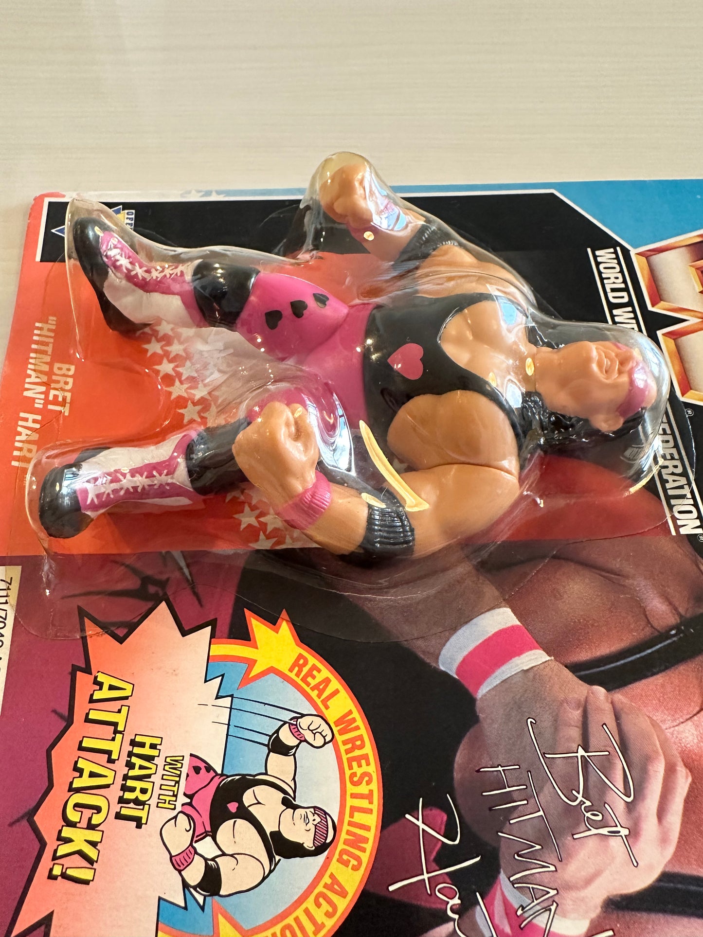 Bret the Hitman Hart Series 4 WWF Hasbro