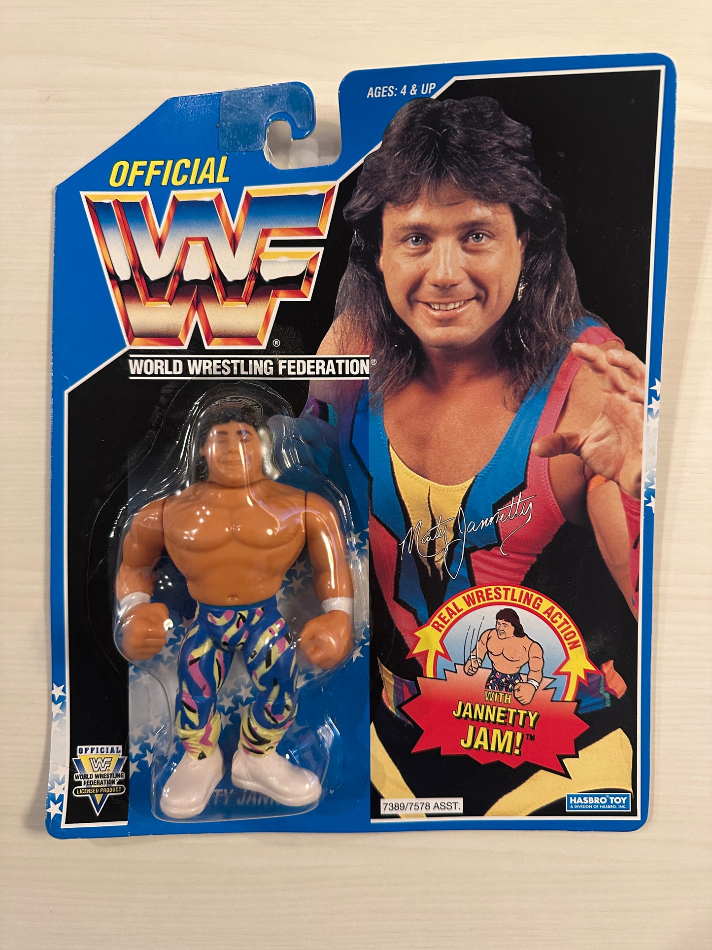 Marty Jannetty Series 10 WWF Hasbro