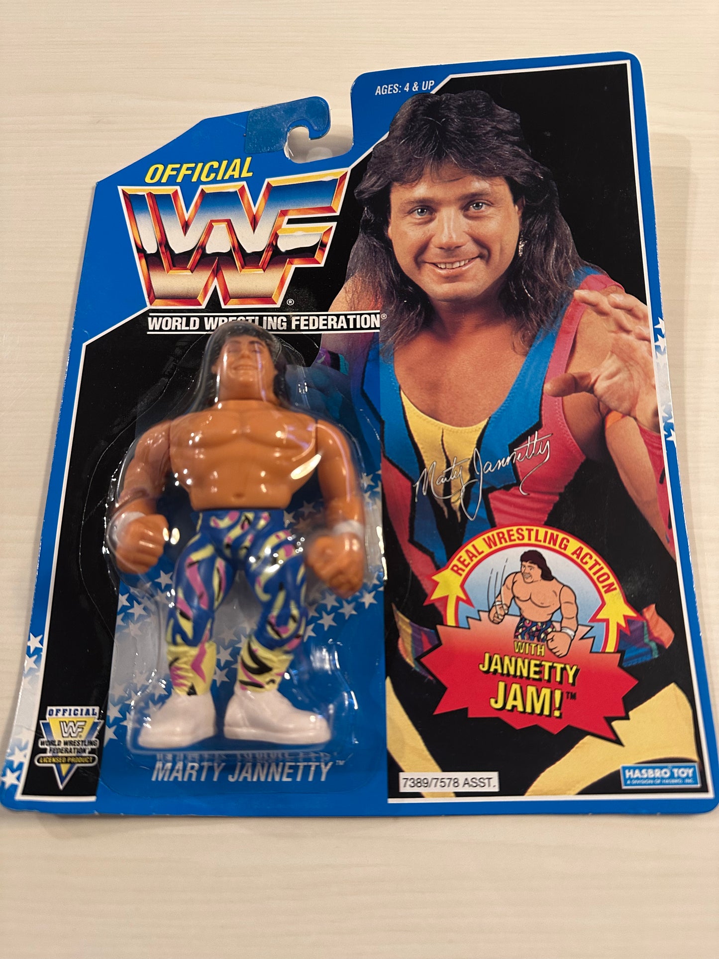 Marty Jannetty Series 10 WWF Hasbro