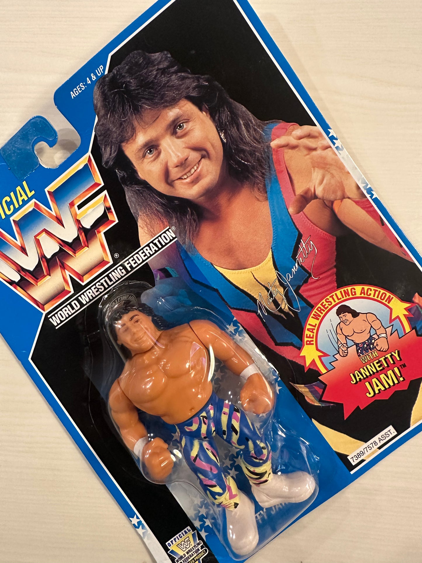Marty Jannetty Series 10 WWF Hasbro