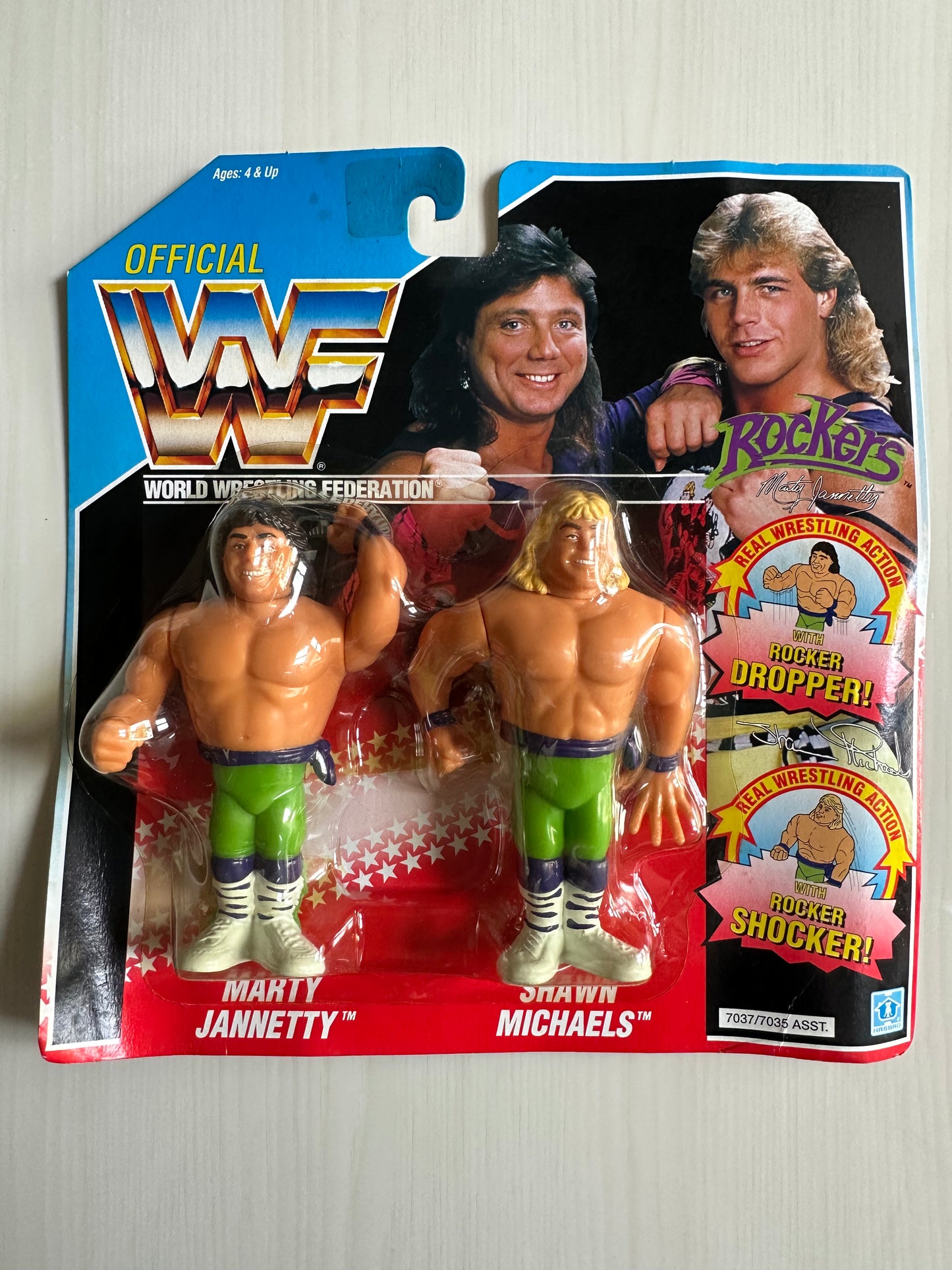 The Rockers Series 2 WWF Hasbro MOC figure