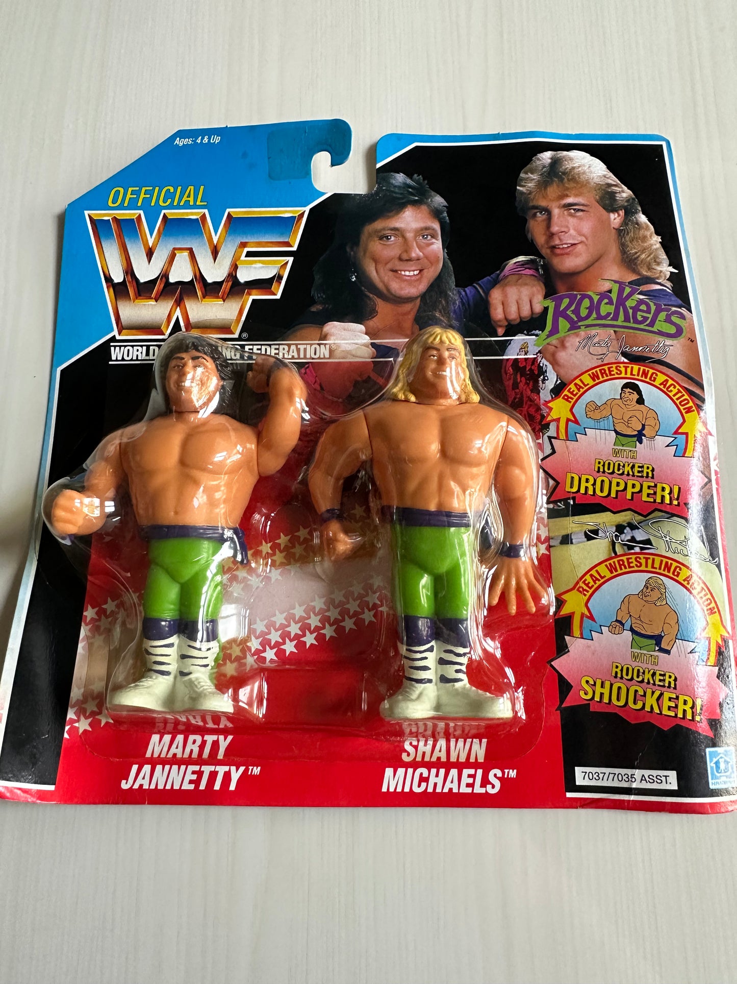 The Rockers Series 2 WWF Hasbro MOC figure