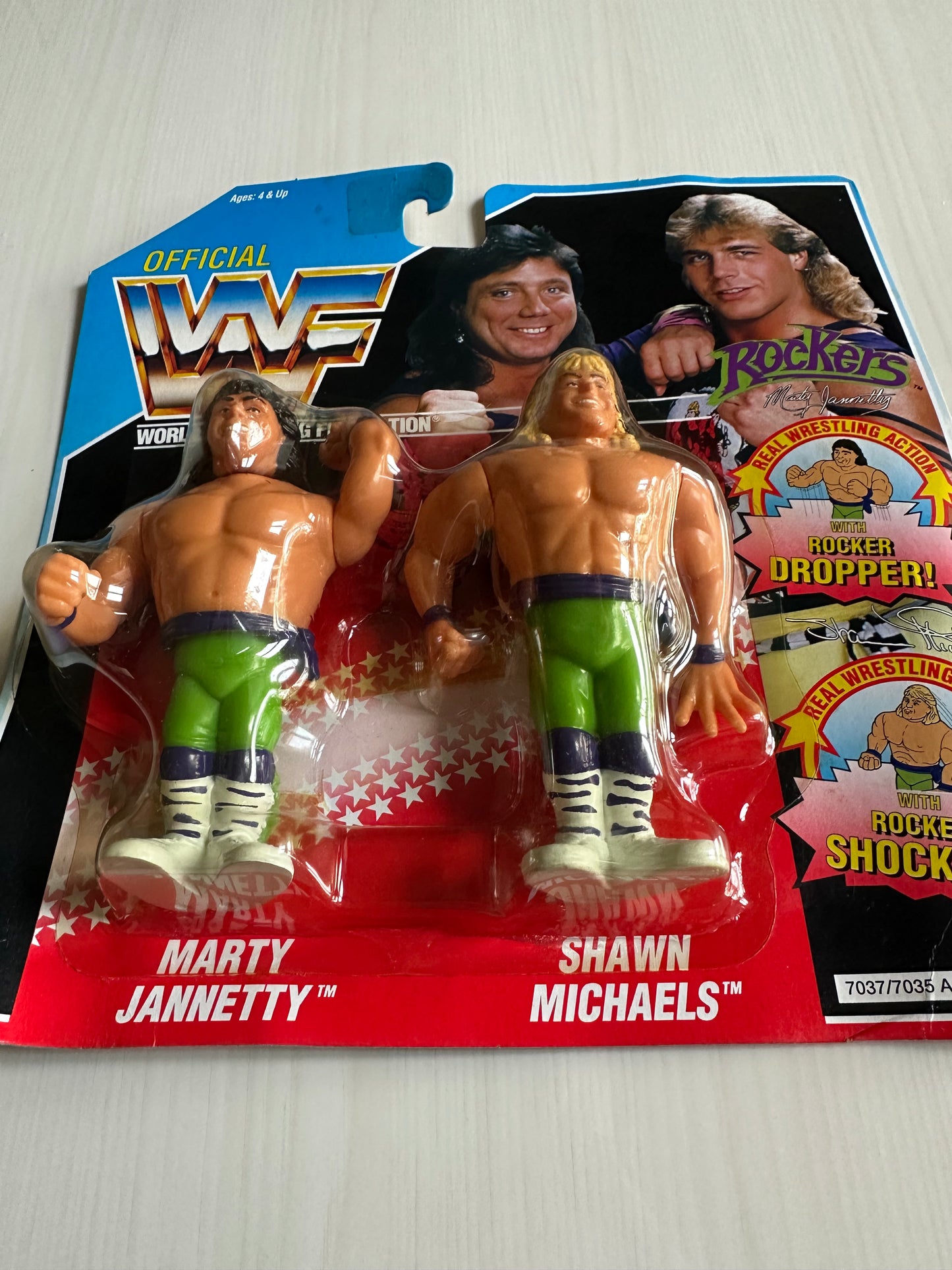 The Rockers Series 2 WWF Hasbro MOC figure
