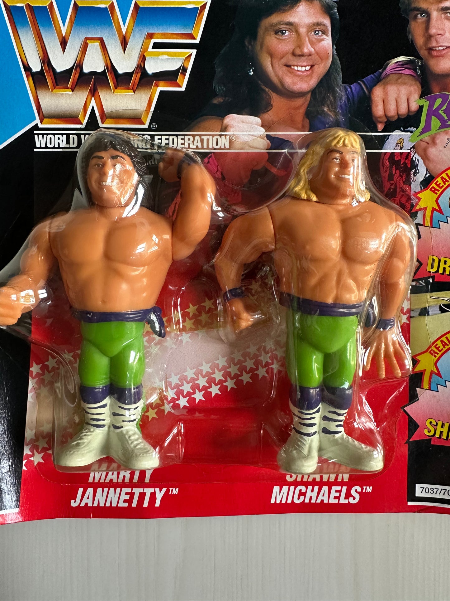 The Rockers Series 2 WWF Hasbro MOC figure