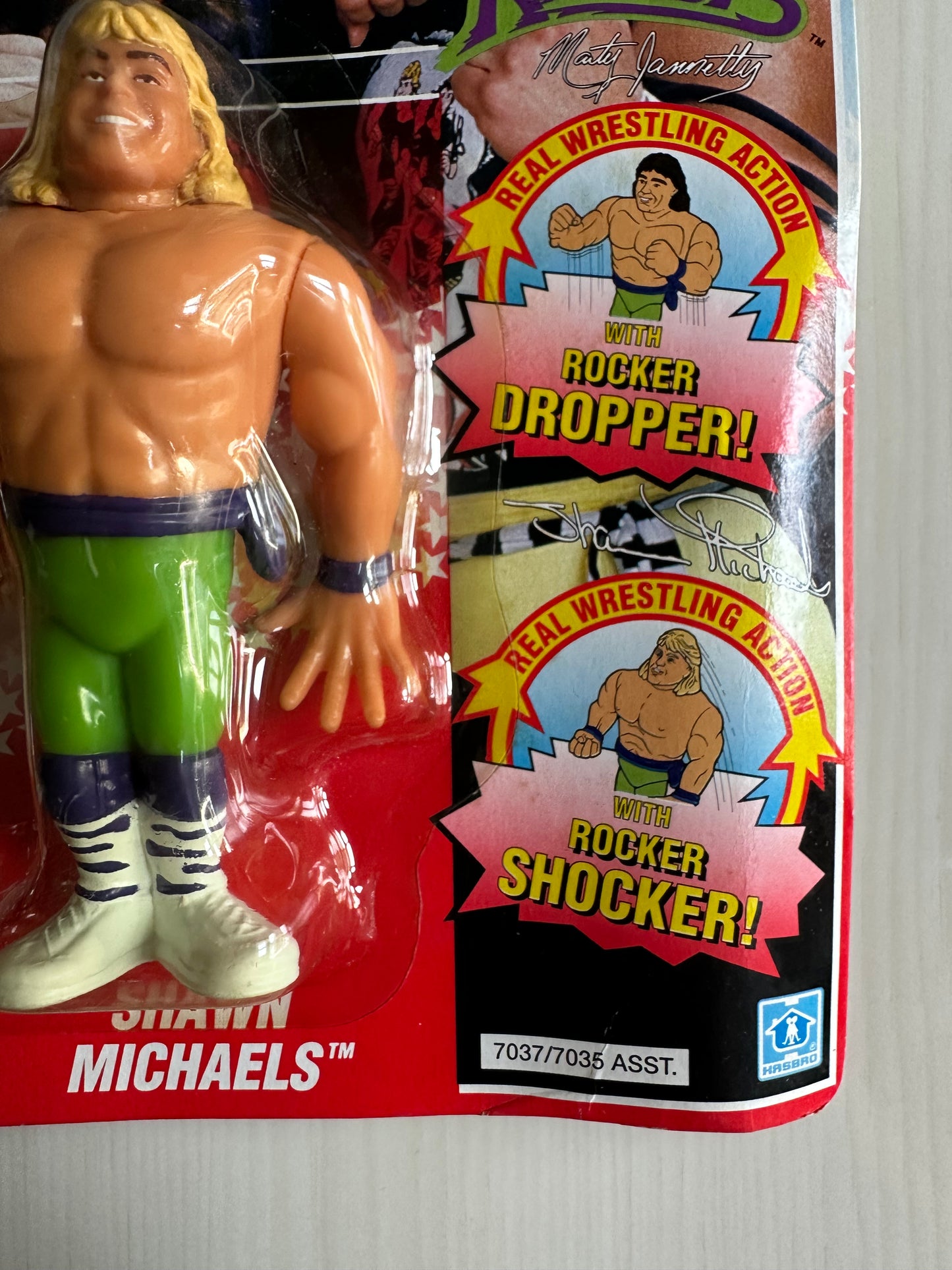 The Rockers Series 2 WWF Hasbro MOC figure
