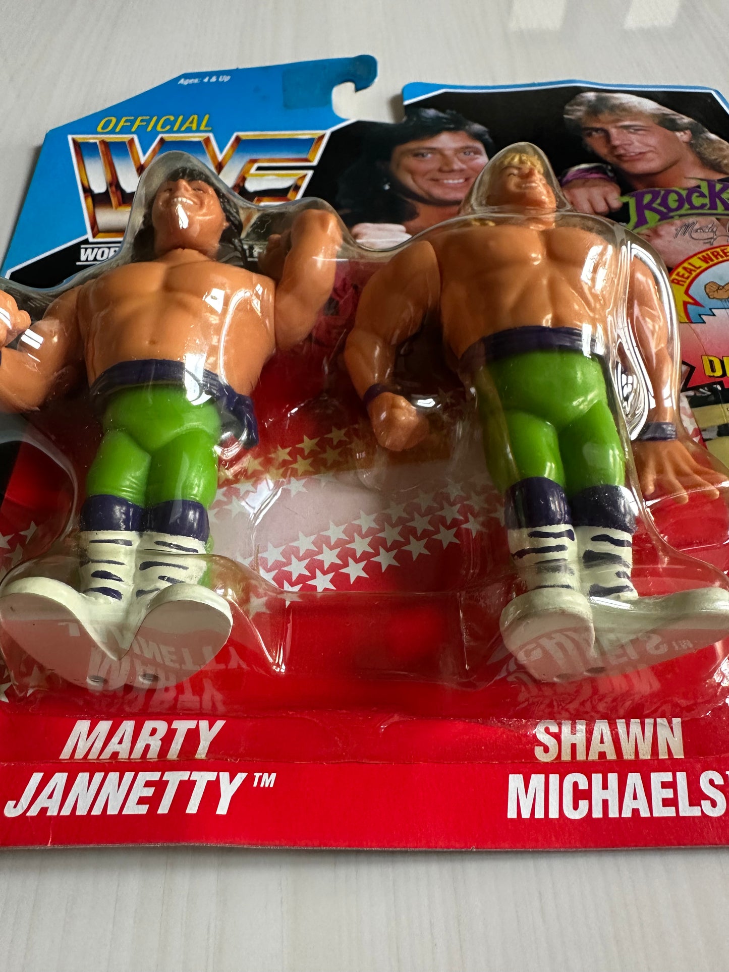 The Rockers Series 2 WWF Hasbro MOC figure