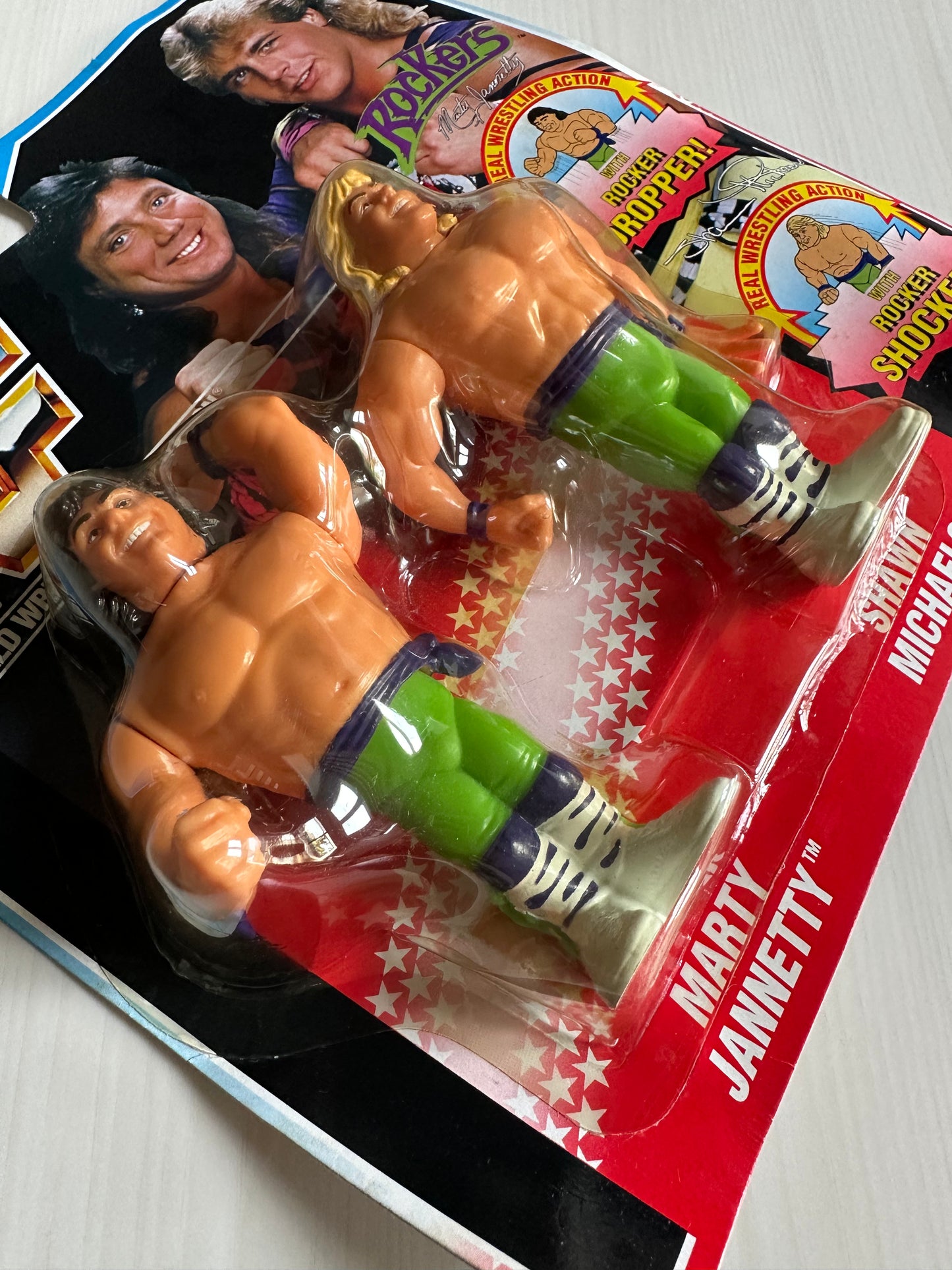 The Rockers Series 2 WWF Hasbro MOC figure