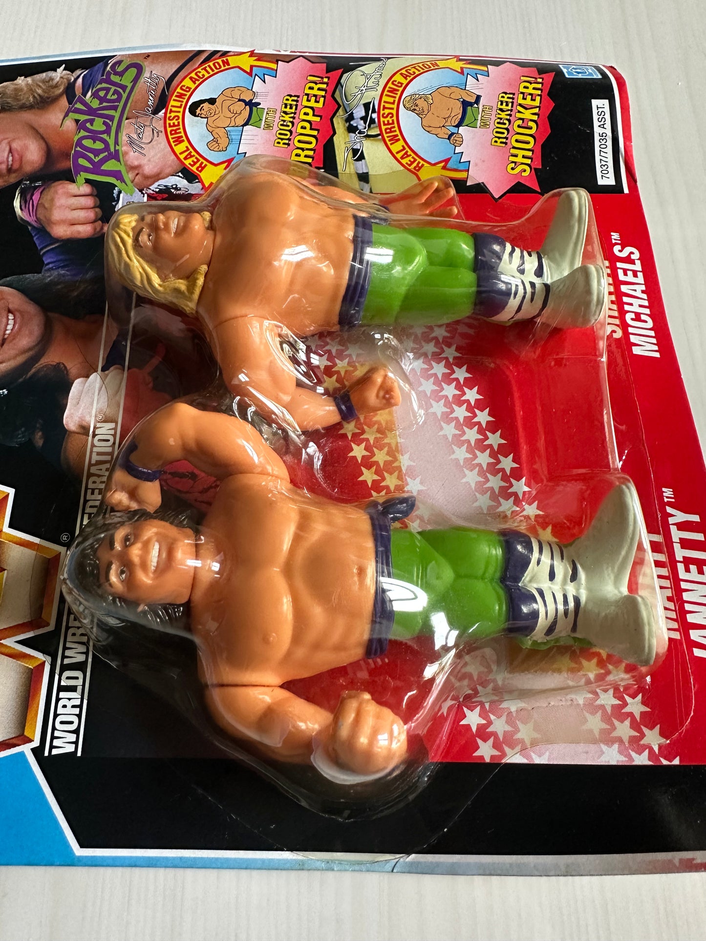 The Rockers Series 2 WWF Hasbro MOC figure